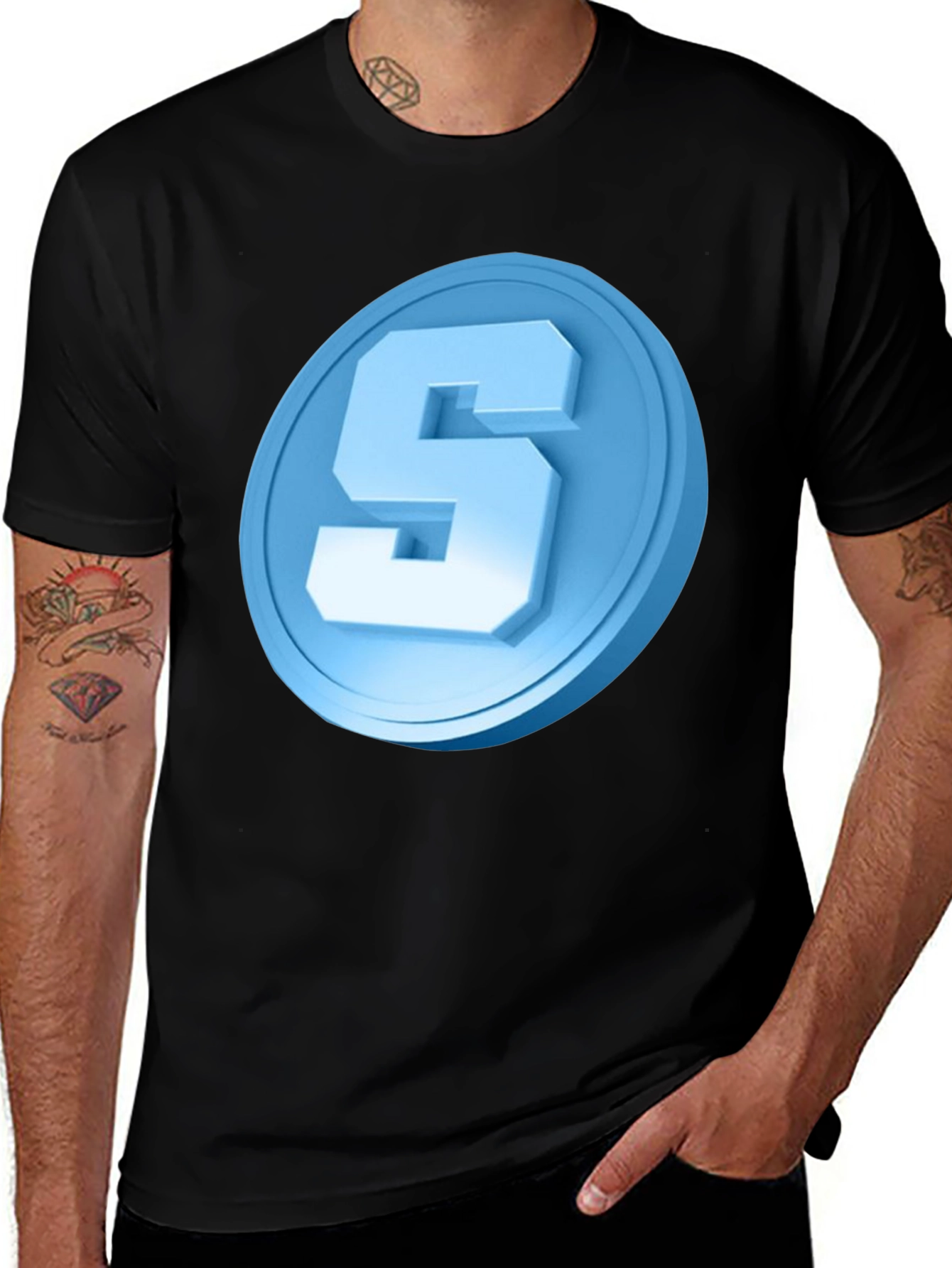 Variant 8 of Number 5 Graphic Tee - Casual Comfort