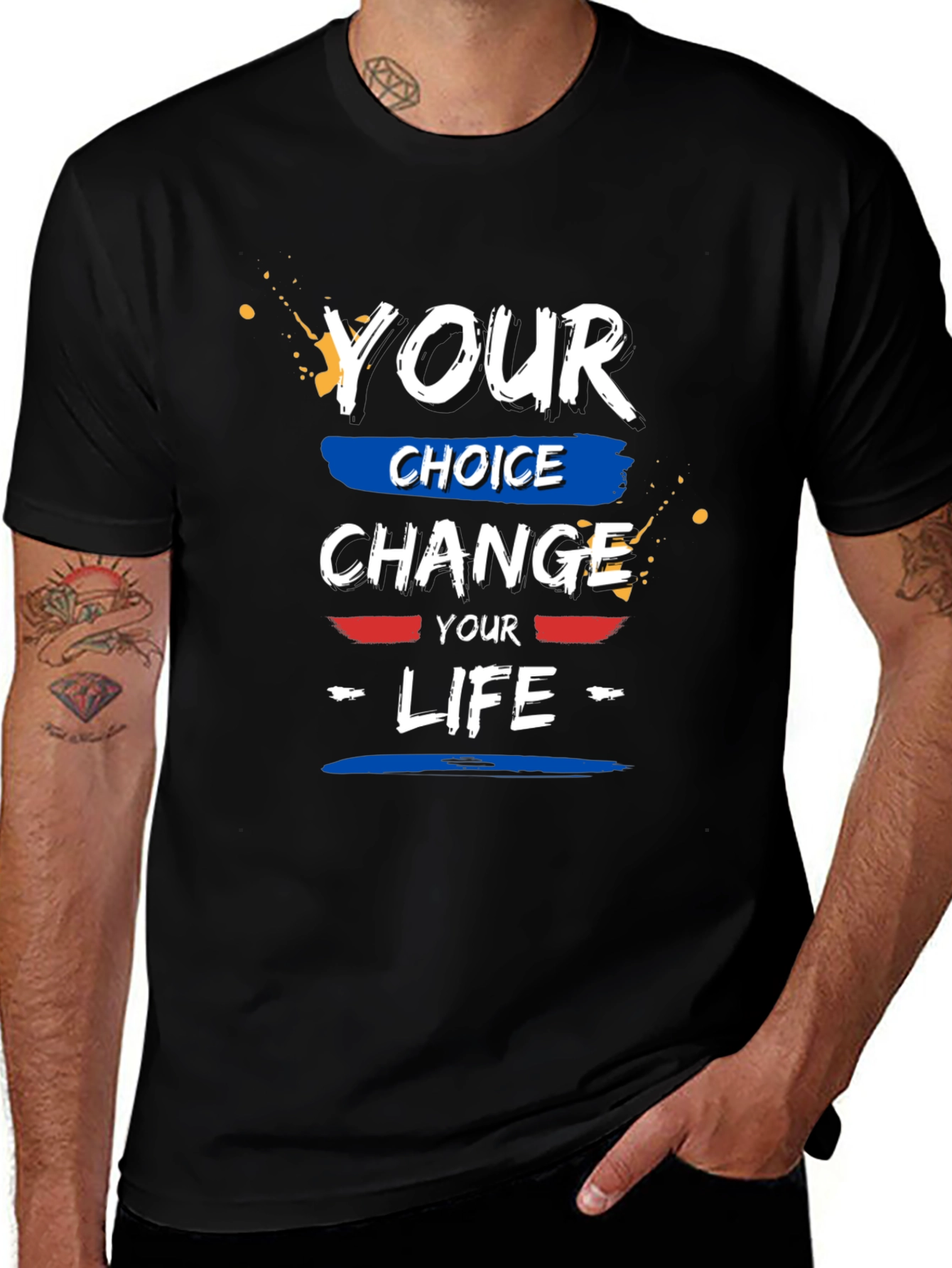 Variant 21 of Choice Change Your Life Graphic Tee