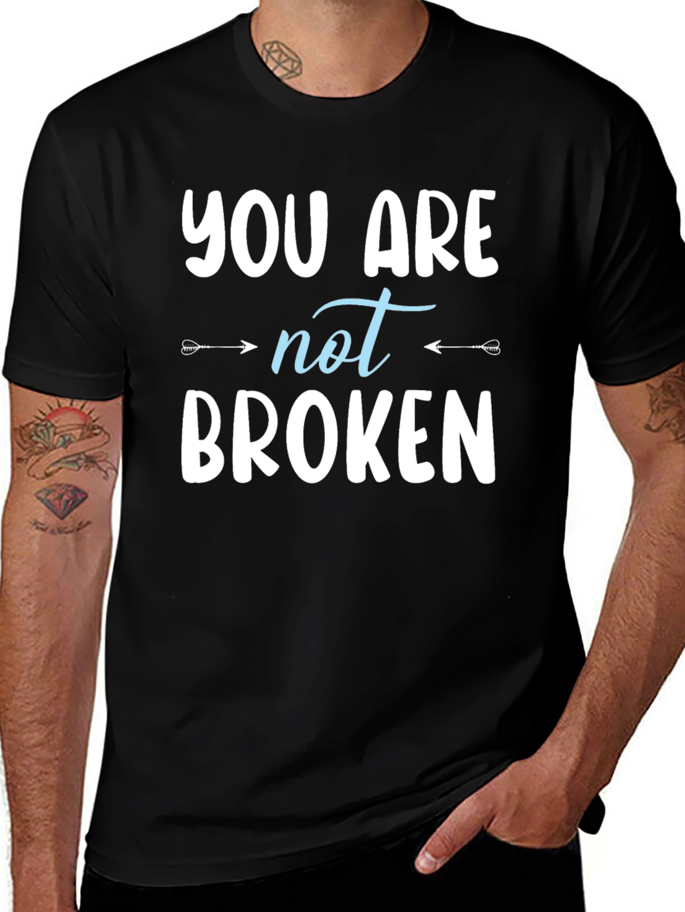 Variant 21 of You Are Not Broken Graphic T-Shirt