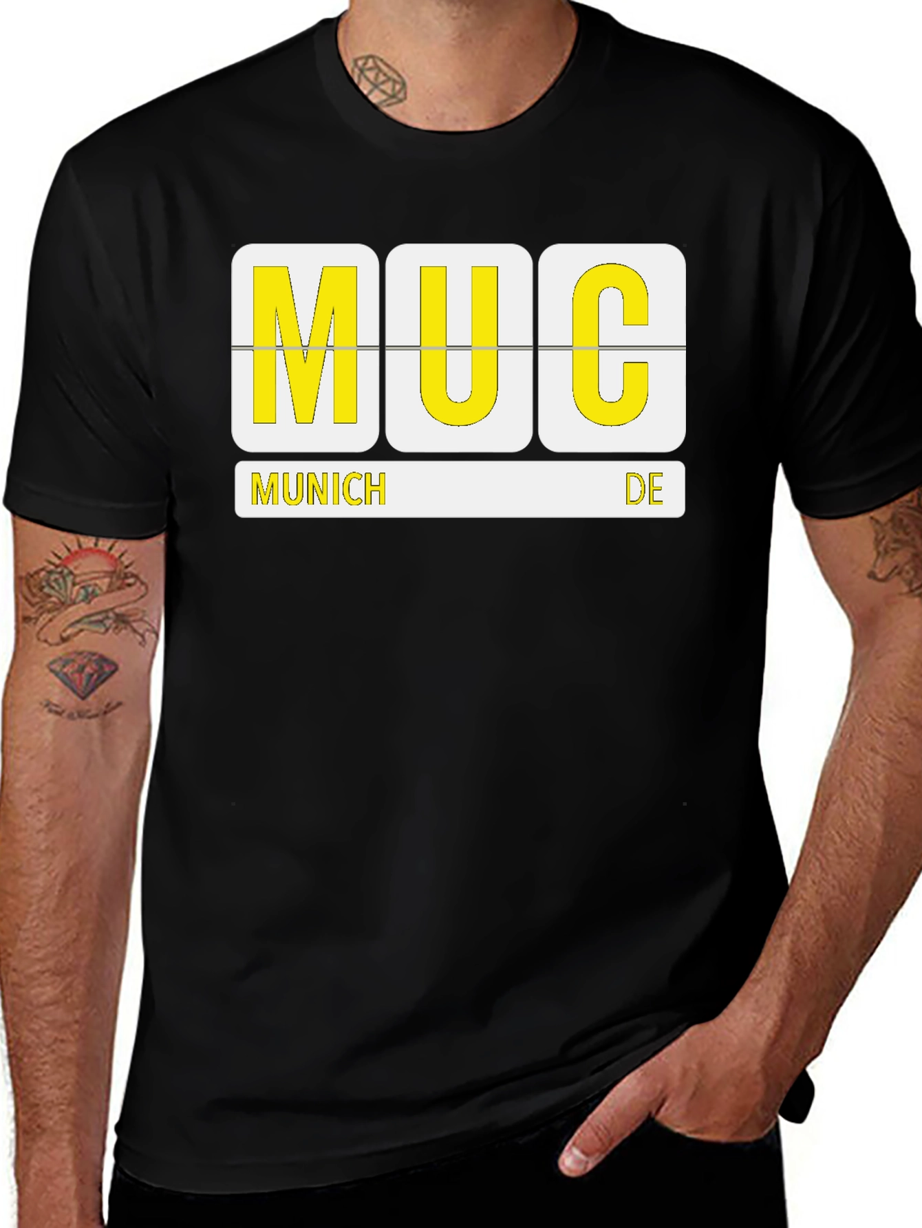 Variant 5 of Munich Airport Code T-Shirt - MUC Germany