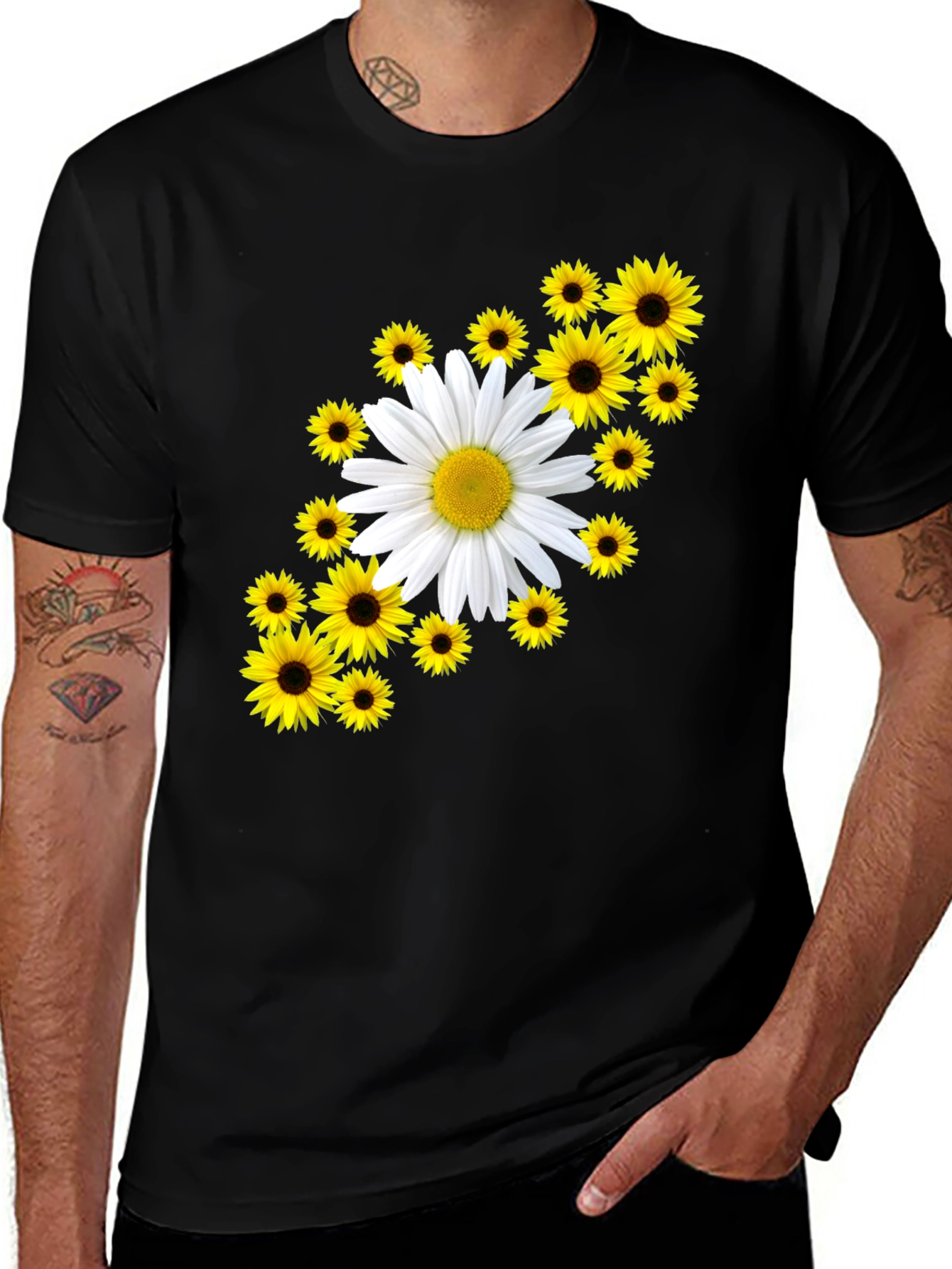 Variant 17 of Sunflower Daisy Graphic T-Shirt