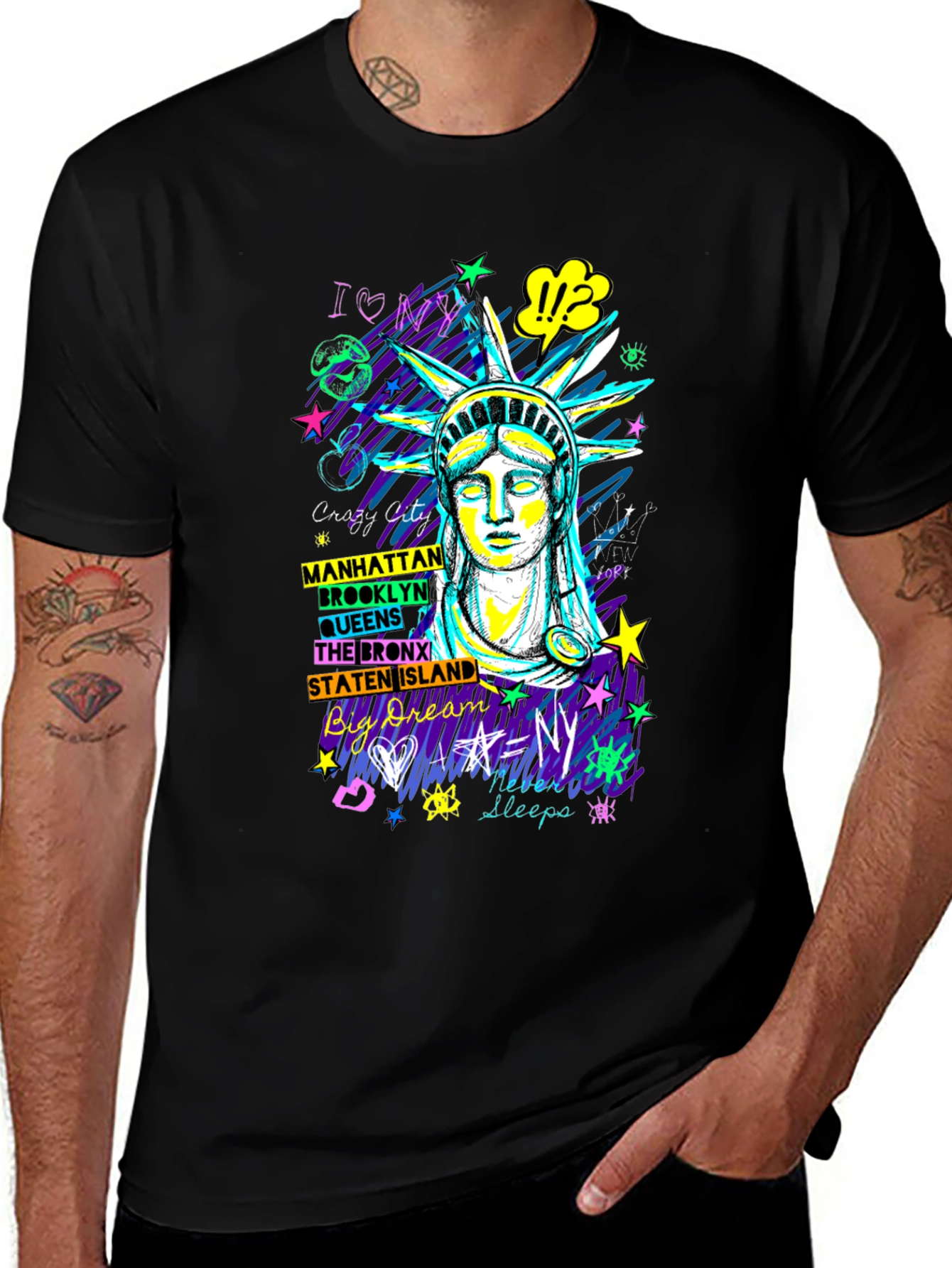 Statue of Liberty Graphic Tee - NYC Inspired