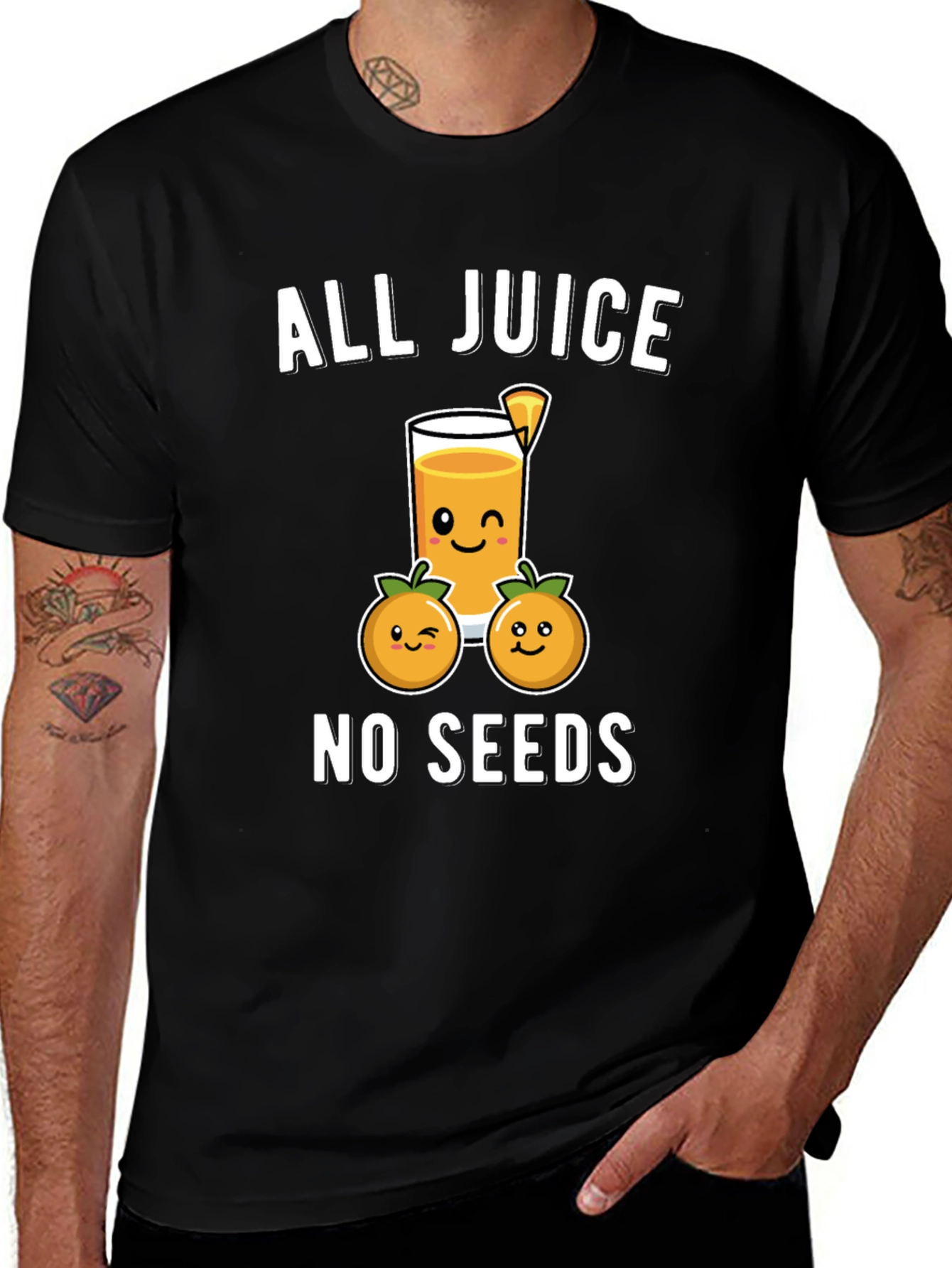 Variant 25 of All Juice No Seeds Graphic Tee