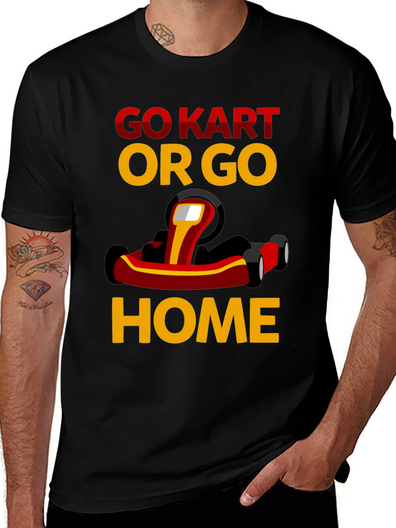 Go Kart or Go Home Graphic Tee