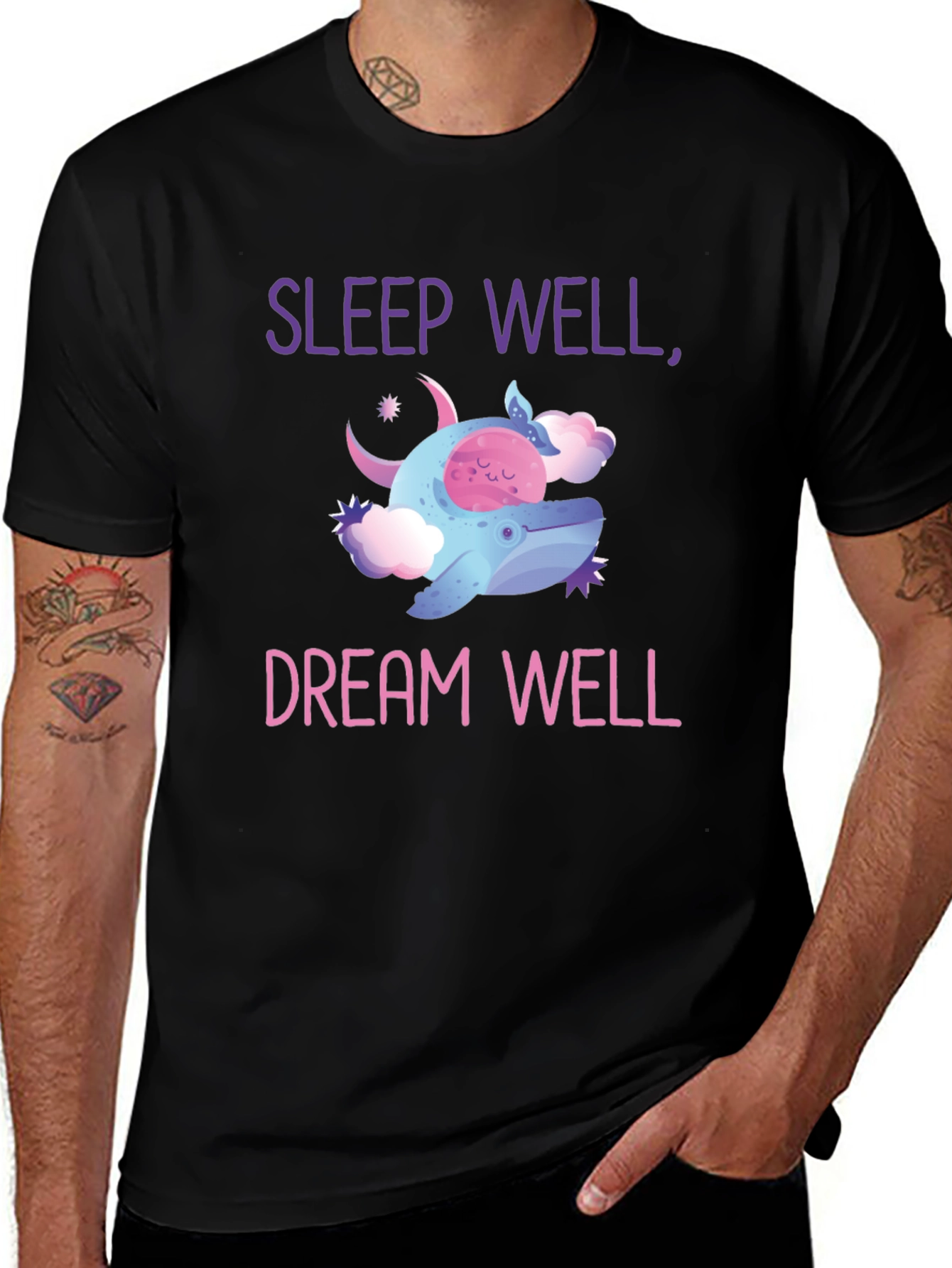 Sleep Well Dream Well Graphic T-Shirt