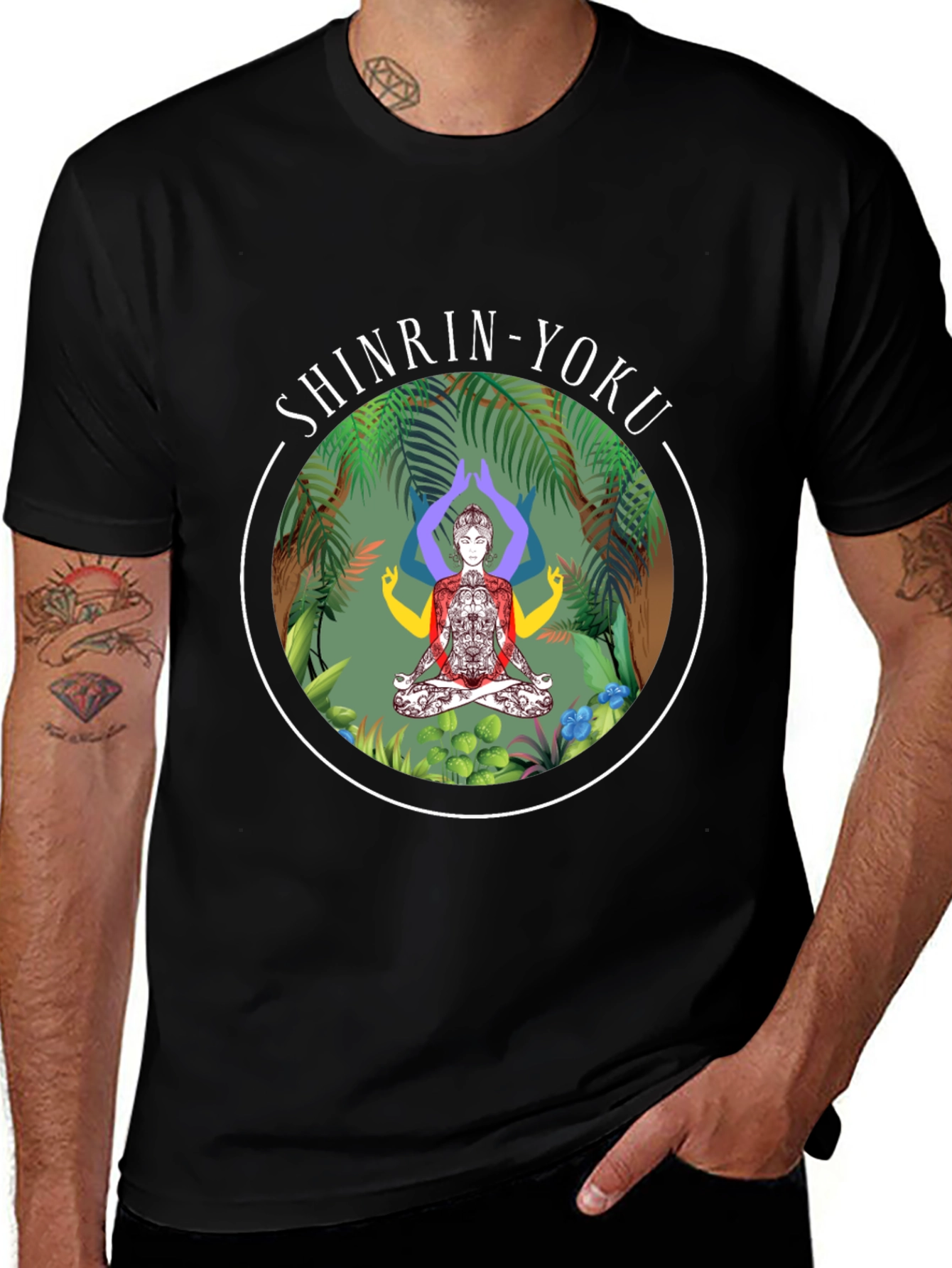 Shinrin-Yoku Forest Meditation T-Shirt