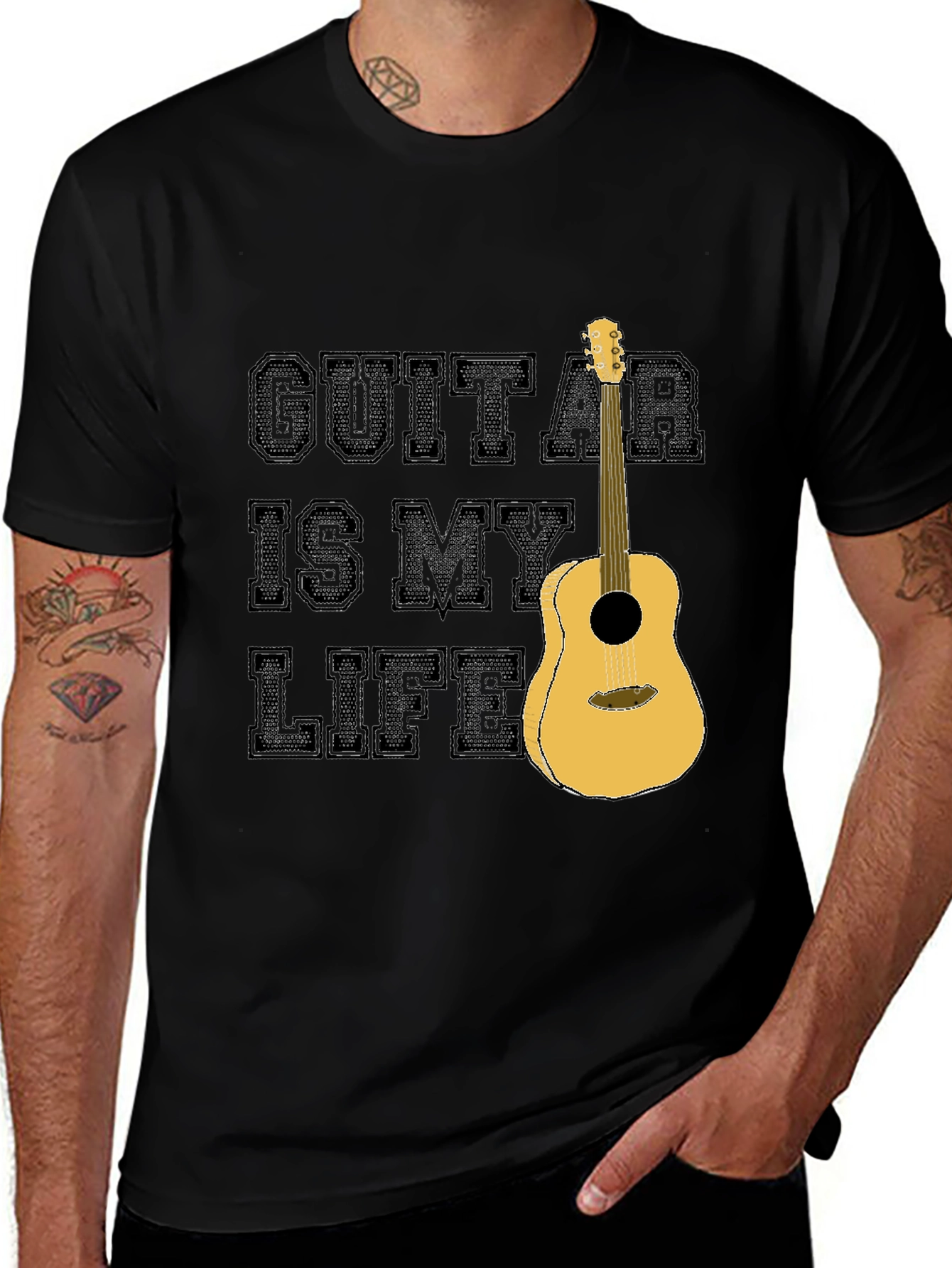 Variant 9 of Guitar Is My Life T-Shirt