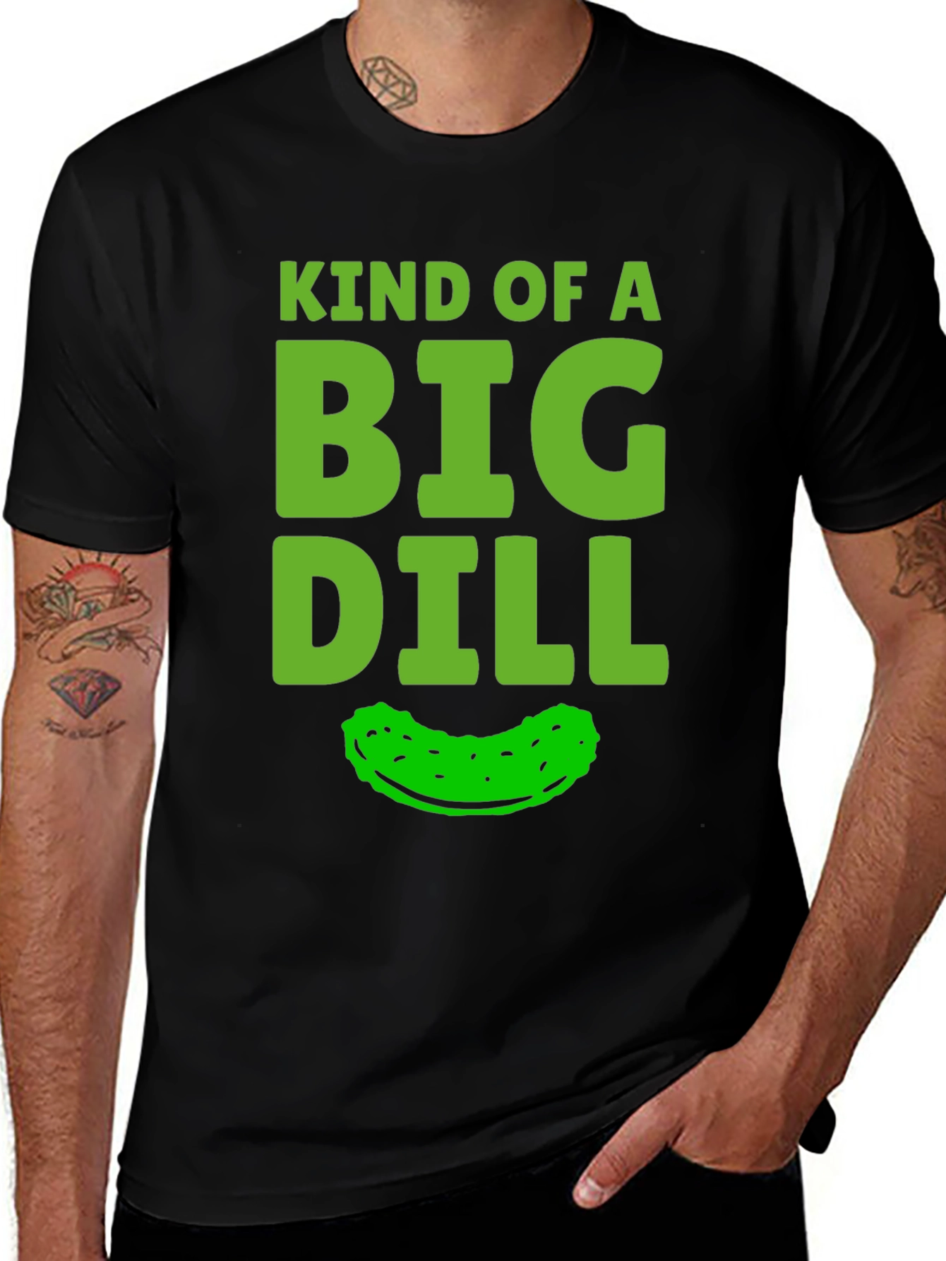 Variant 24 of Kind Of A Big Dill Funny Pickle Graphic T-Shirt