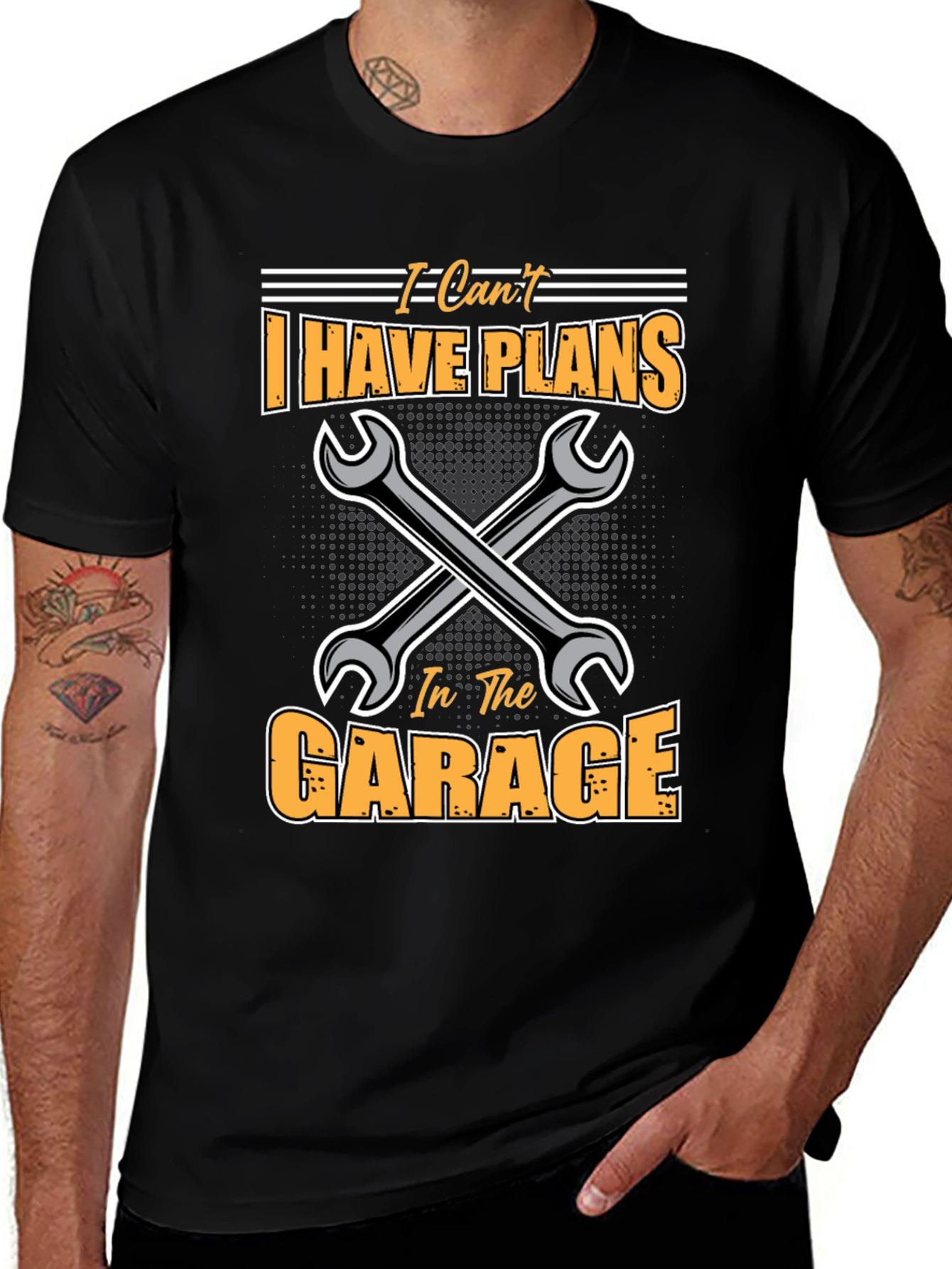 Variant 6 of Garage Plans T-Shirt - Mechanic Gift Idea