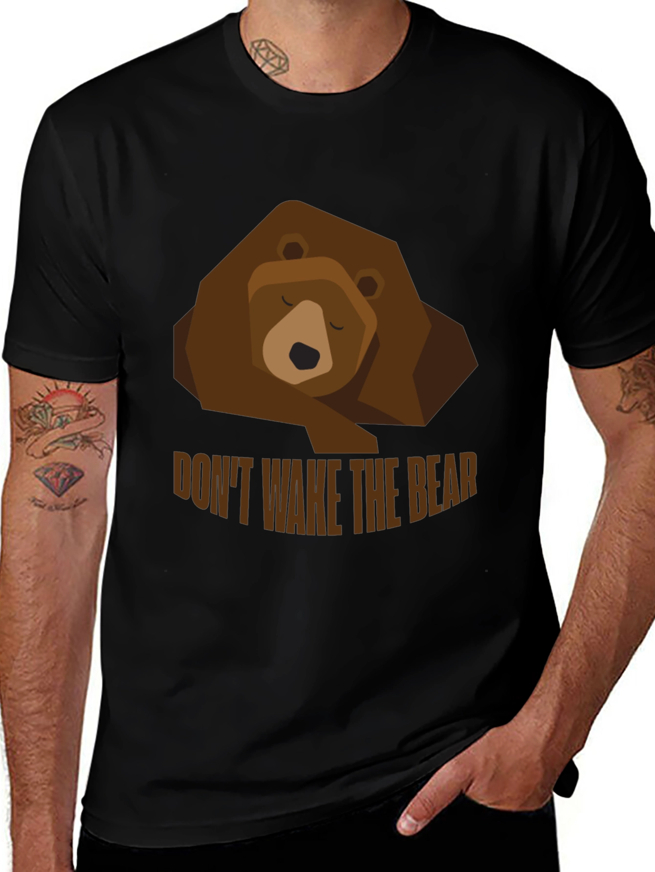 Variant 26 of Don't Wake the Bear Graphic T-Shirt
