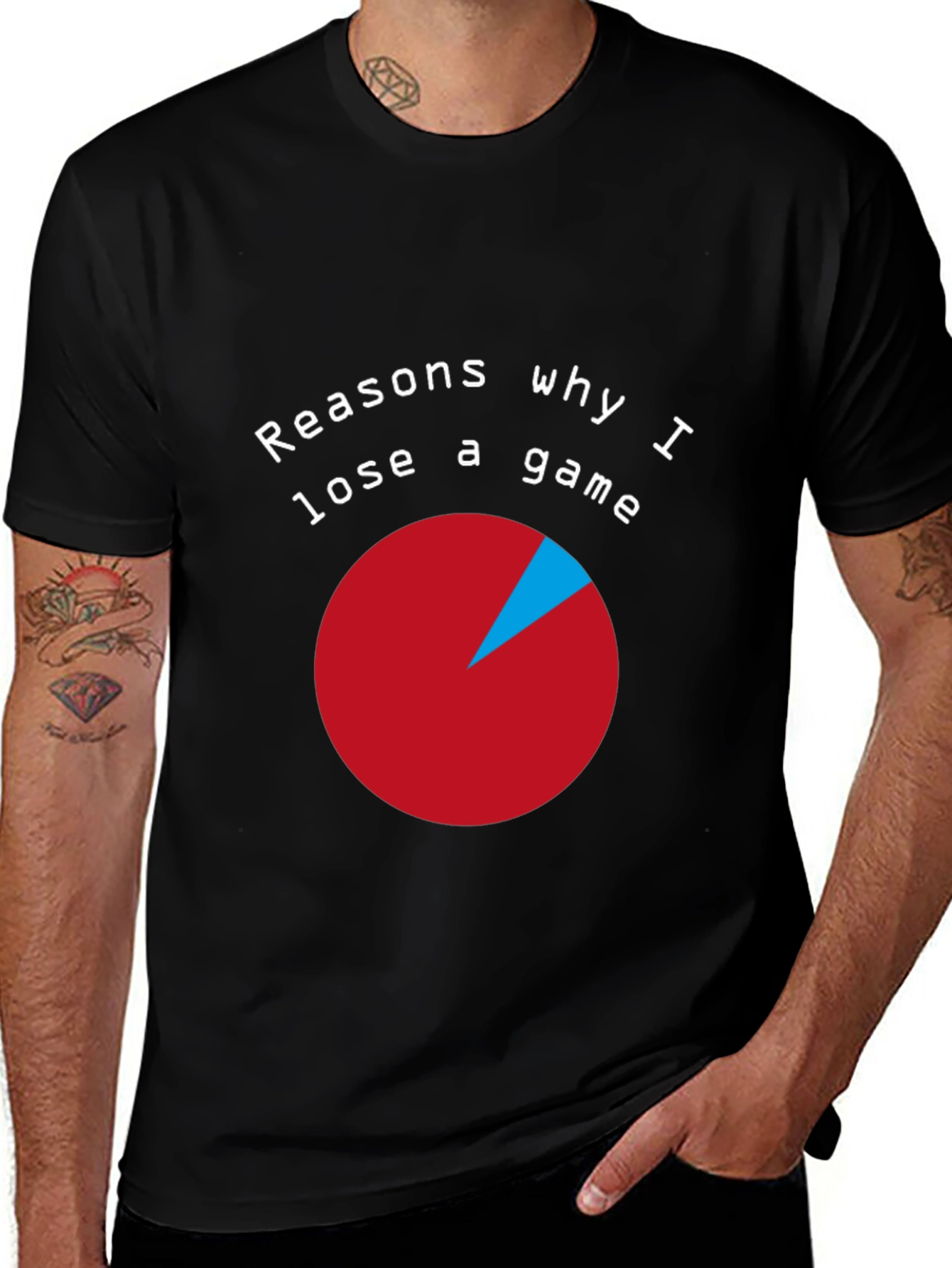 Variant 24 of Funny Gaming T-Shirt: Reasons Why I Lose