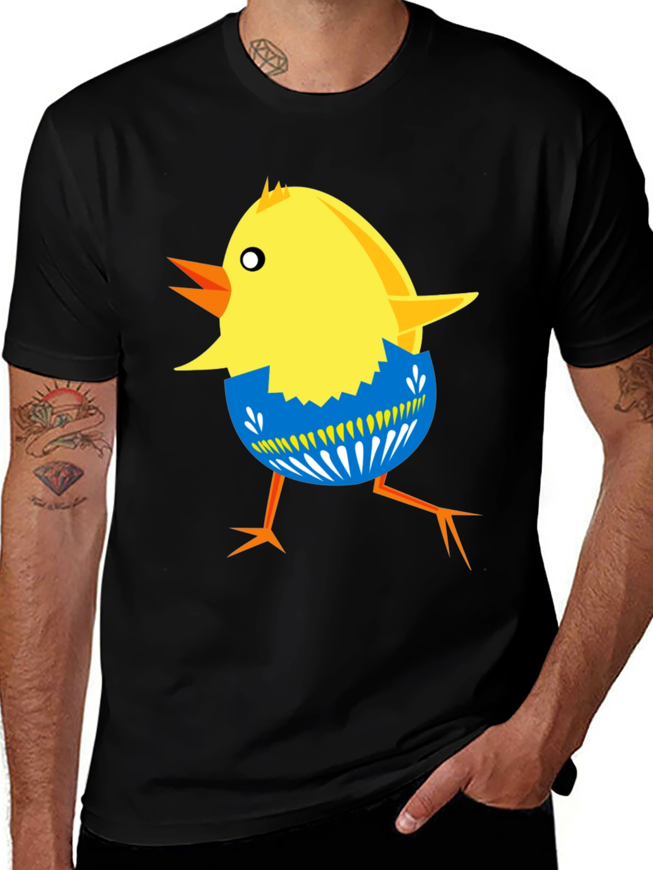 Variant 27 of Cute Chick Hatching T-Shirt