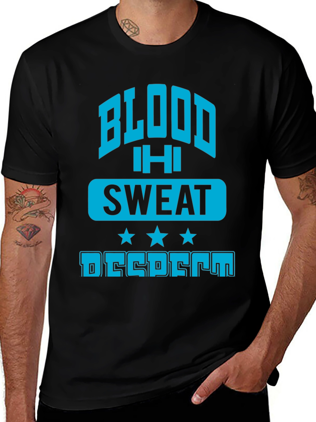 Variant 25 of Blood IHI Sweat Deeper T-Shirt