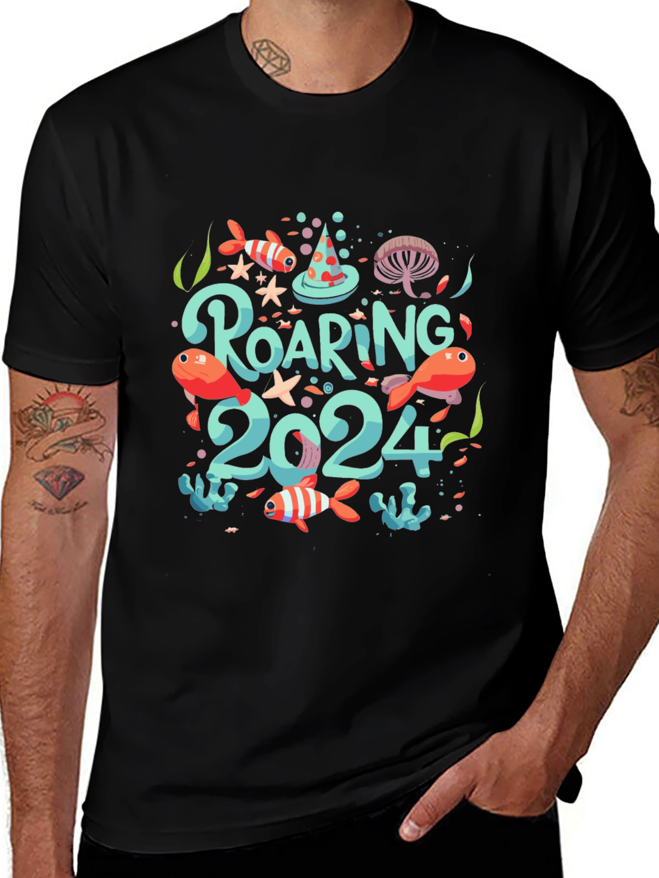 Variant 11 of Roaring 2024 Graphic Tee