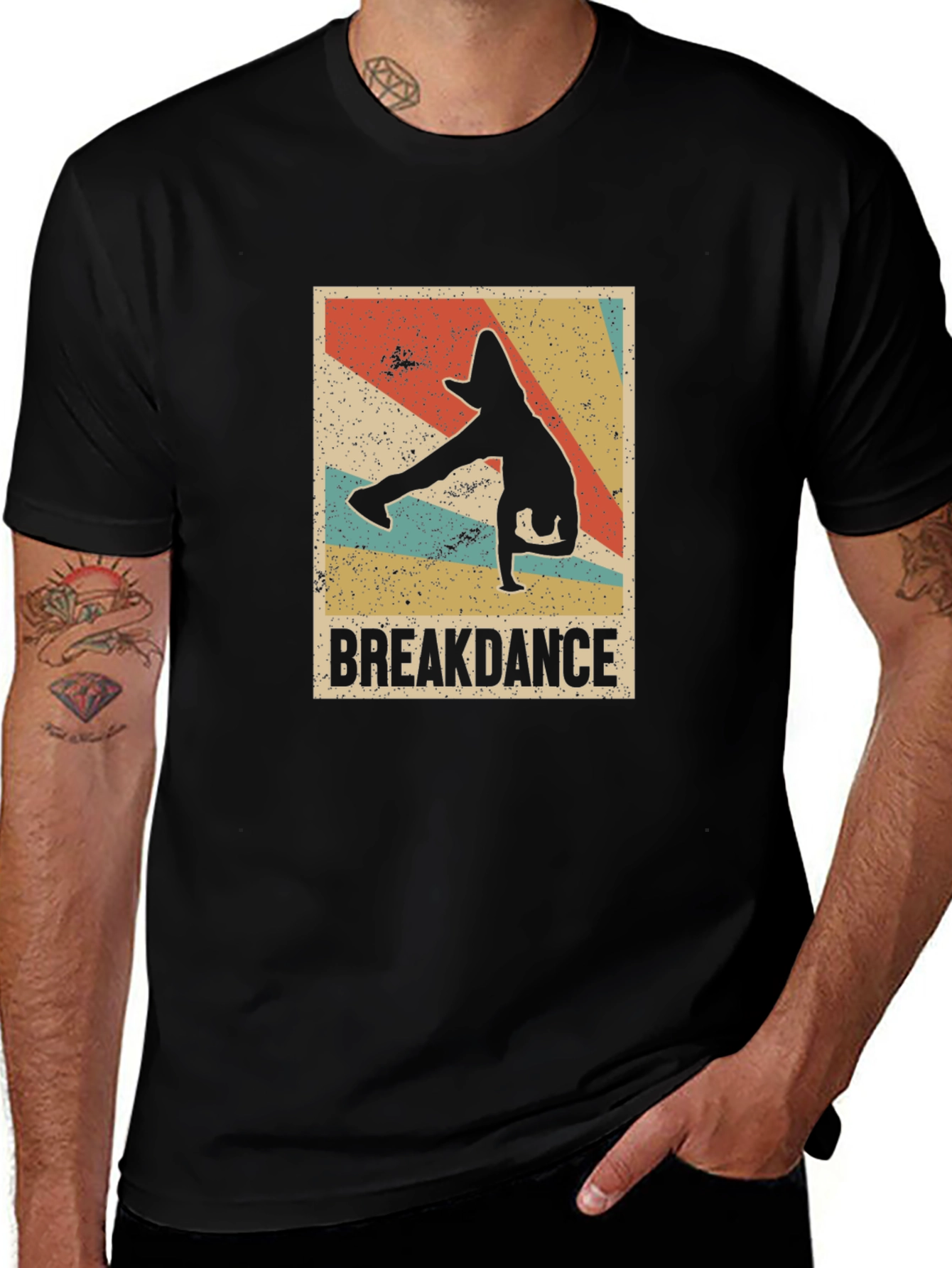 Variant 28 of Breakdance Retro Graphic T-Shirt