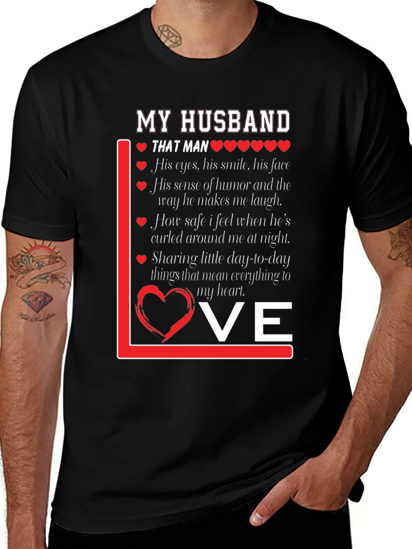 Variant 5 of My Husband Love T-Shirt