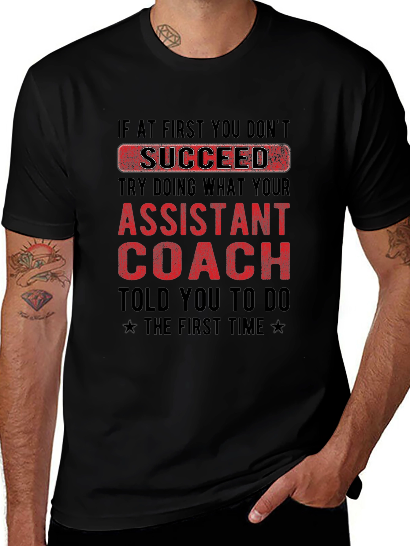 Assistant Coach T-Shirt Funny Slogan