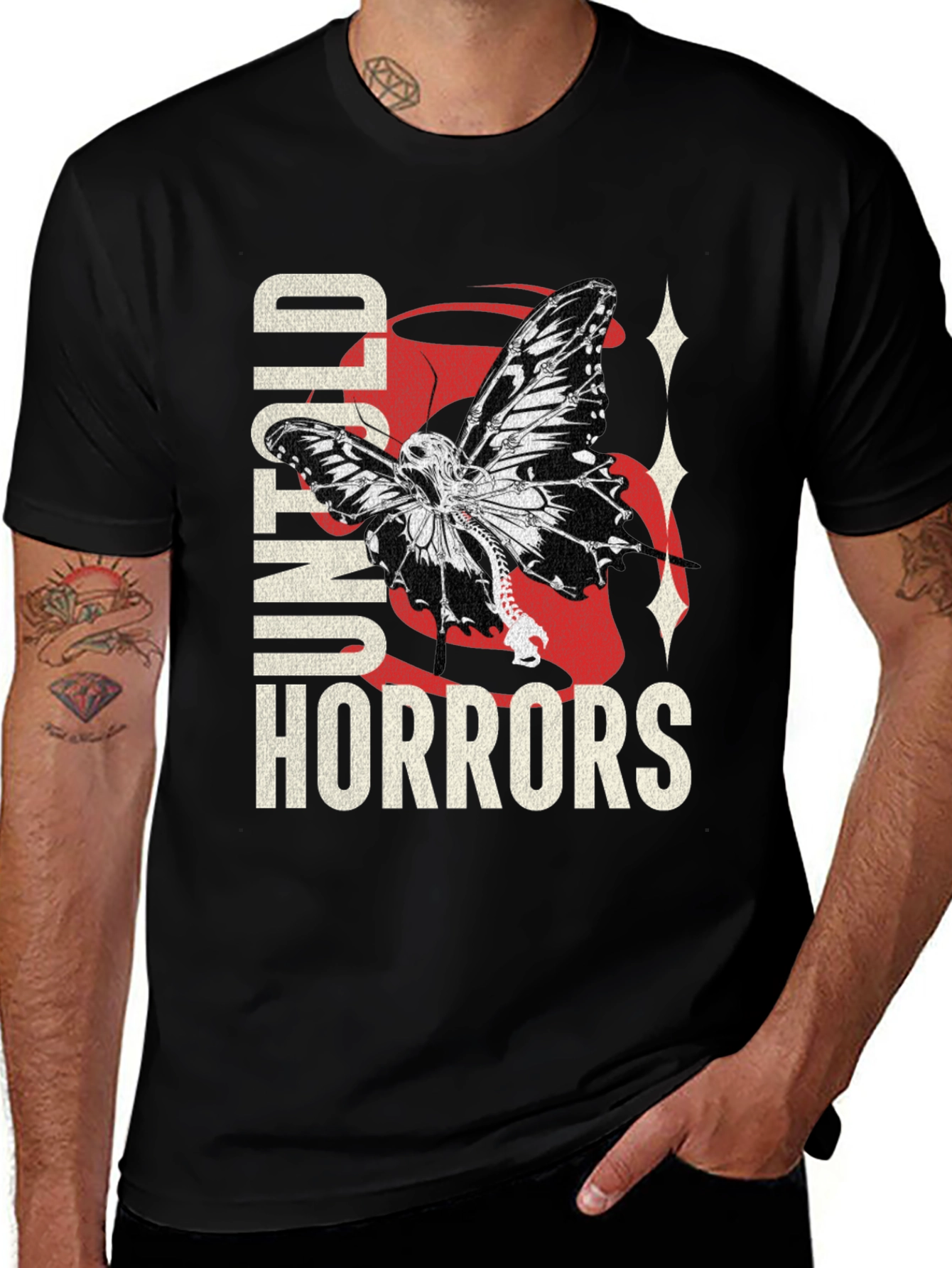 Variant 3 of Untold Horrors Graphic Print T-Shirt