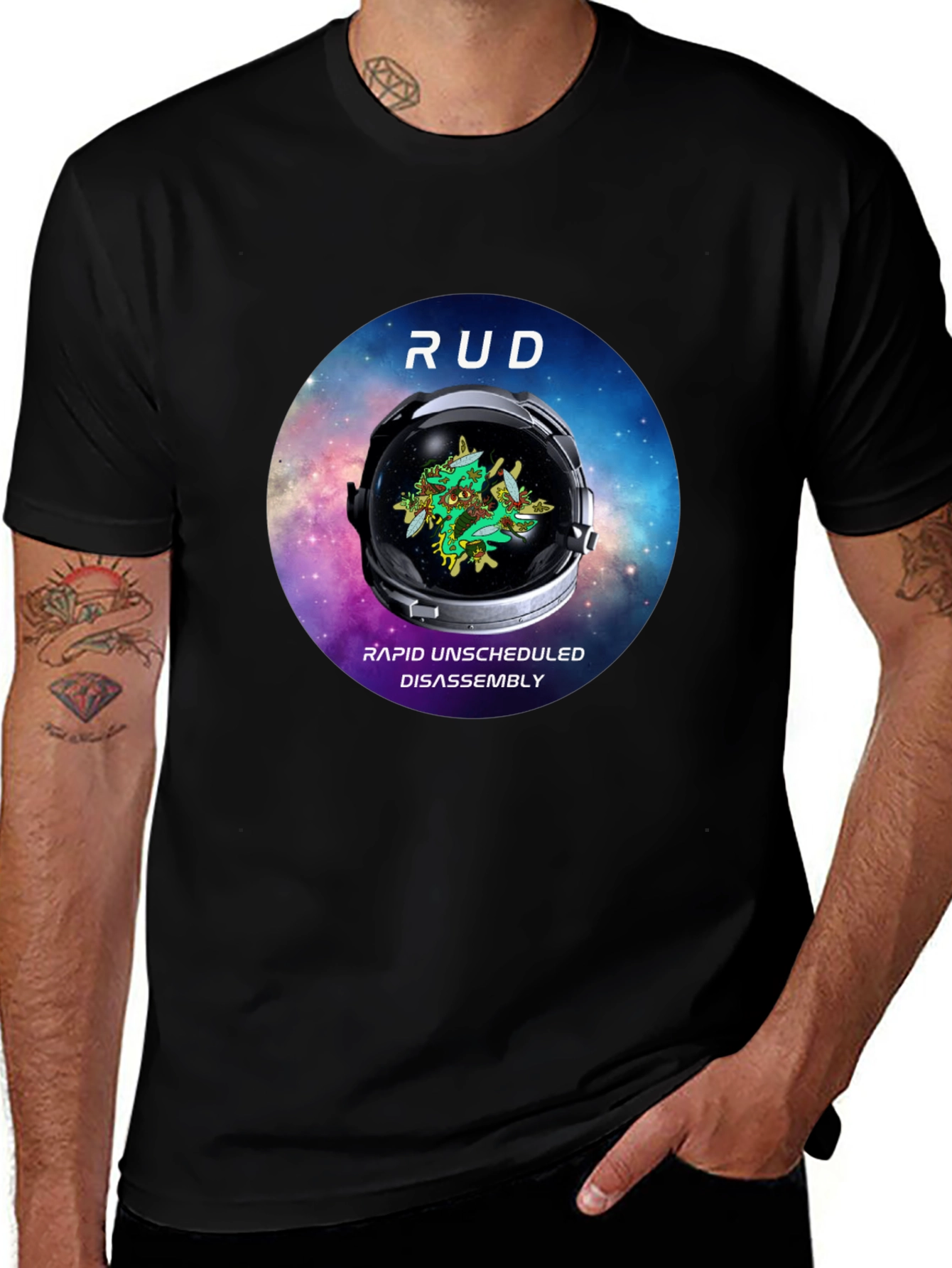 Variant 16 of RUD Rapid Unscheduled Disassembly T-Shirt