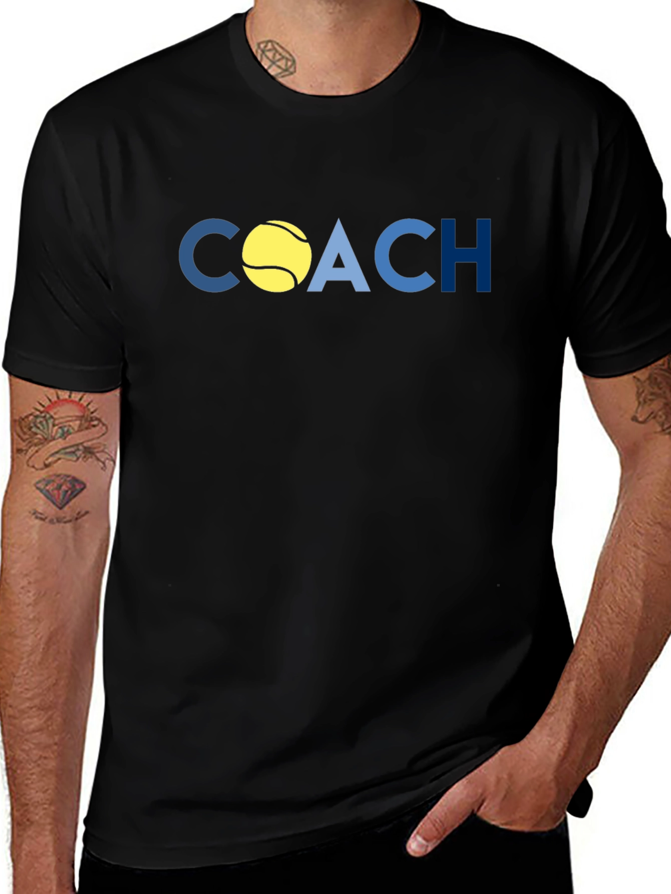 Variant 5 of Tennis Coach T-Shirt - Unique Gift for Tennis Instructors