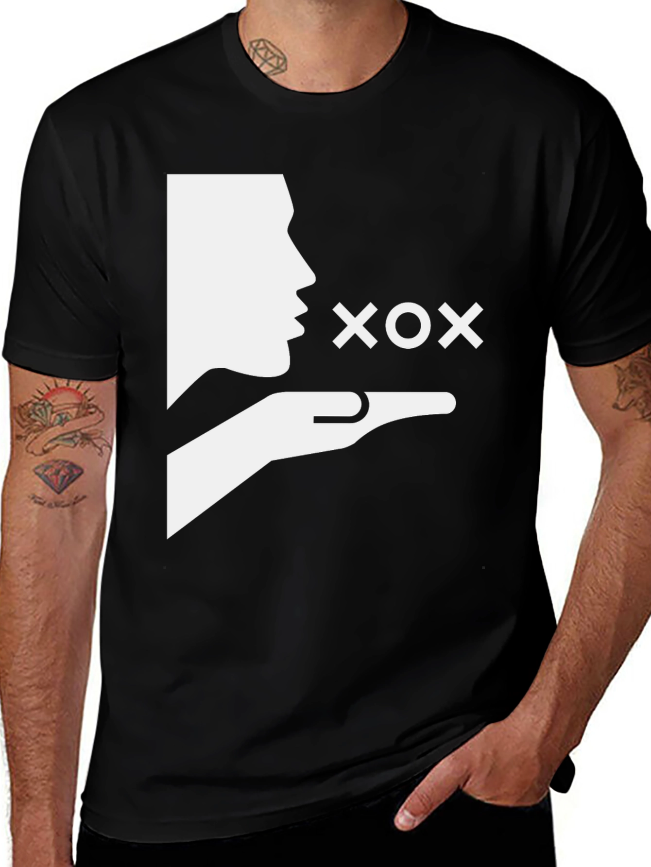 Variant 25 of XOX Blow Kiss Graphic T-Shirt