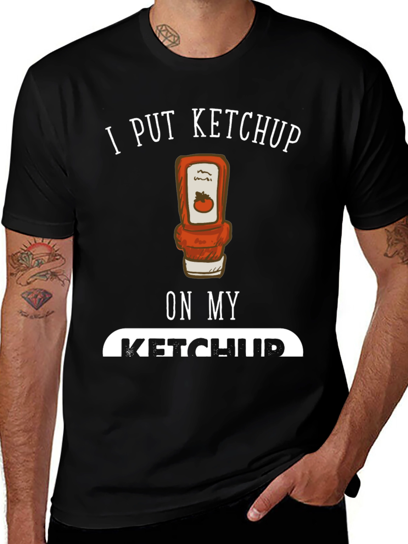 Variant 21 of Funny Ketchup Lover T-Shirt
