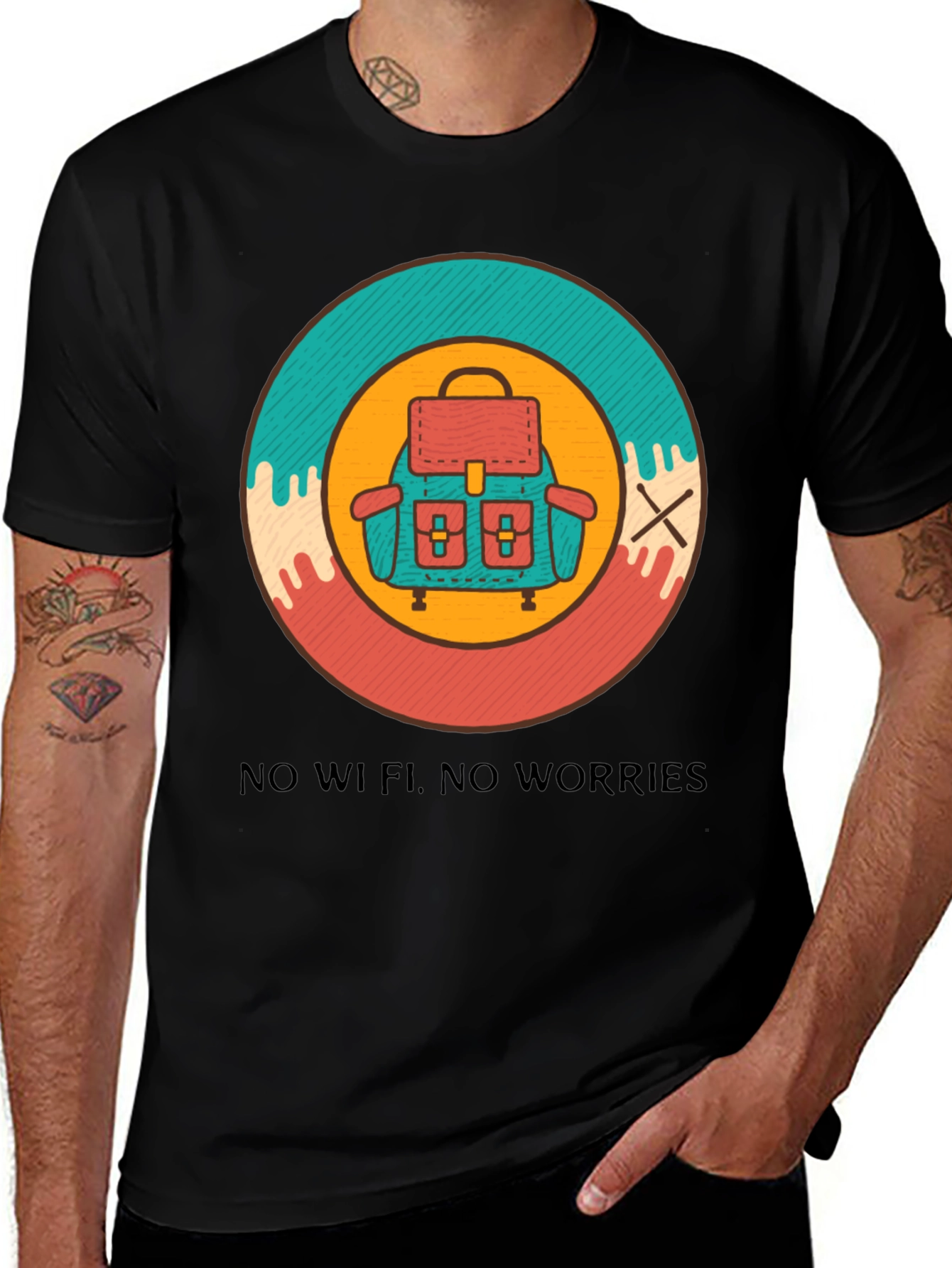 No Wifi No Worries Graphic T-Shirt
