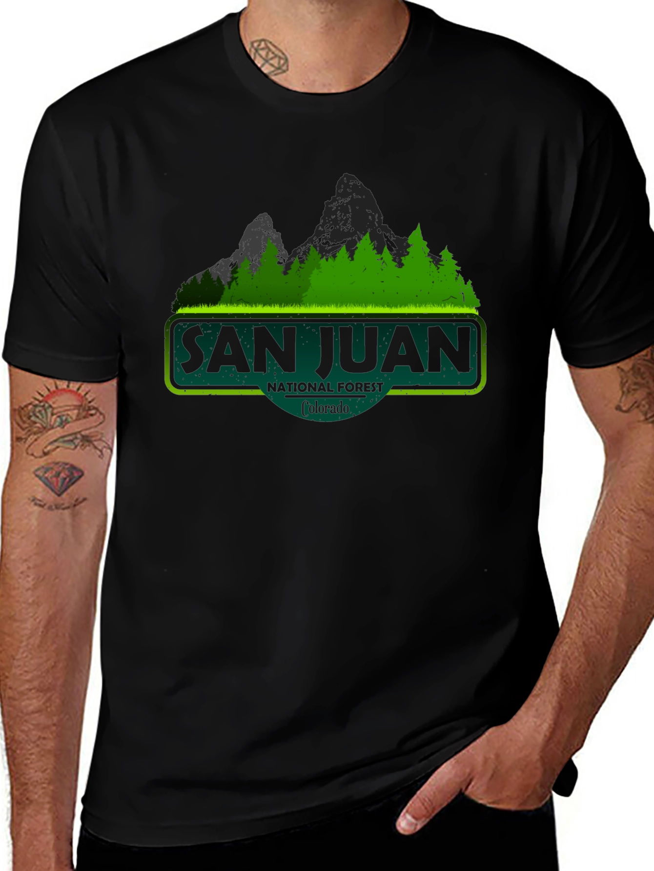 San Juan National Forest T-Shirt - Colorado Souvenir Tee