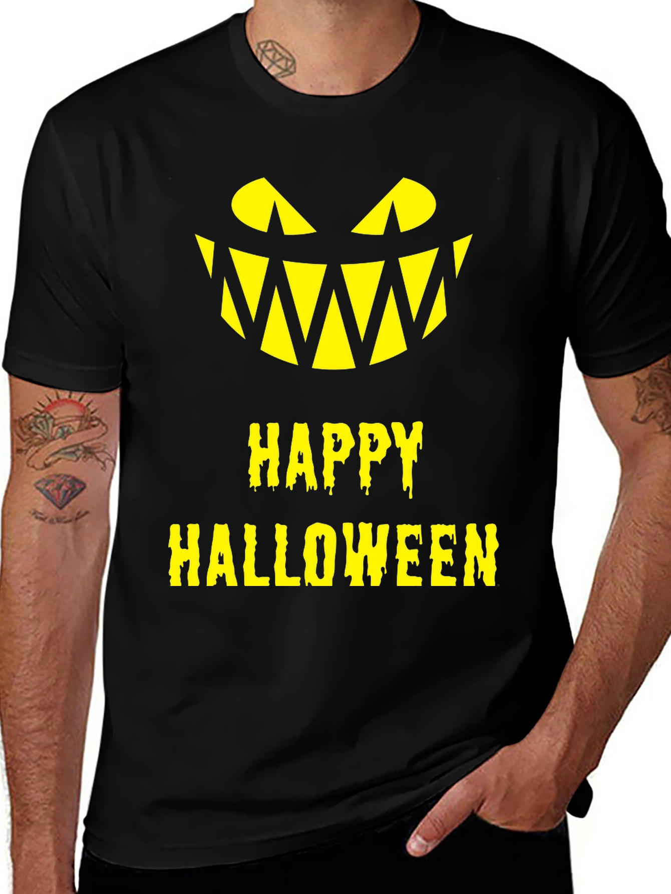 Variant 25 of Happy Halloween Graphic Tee