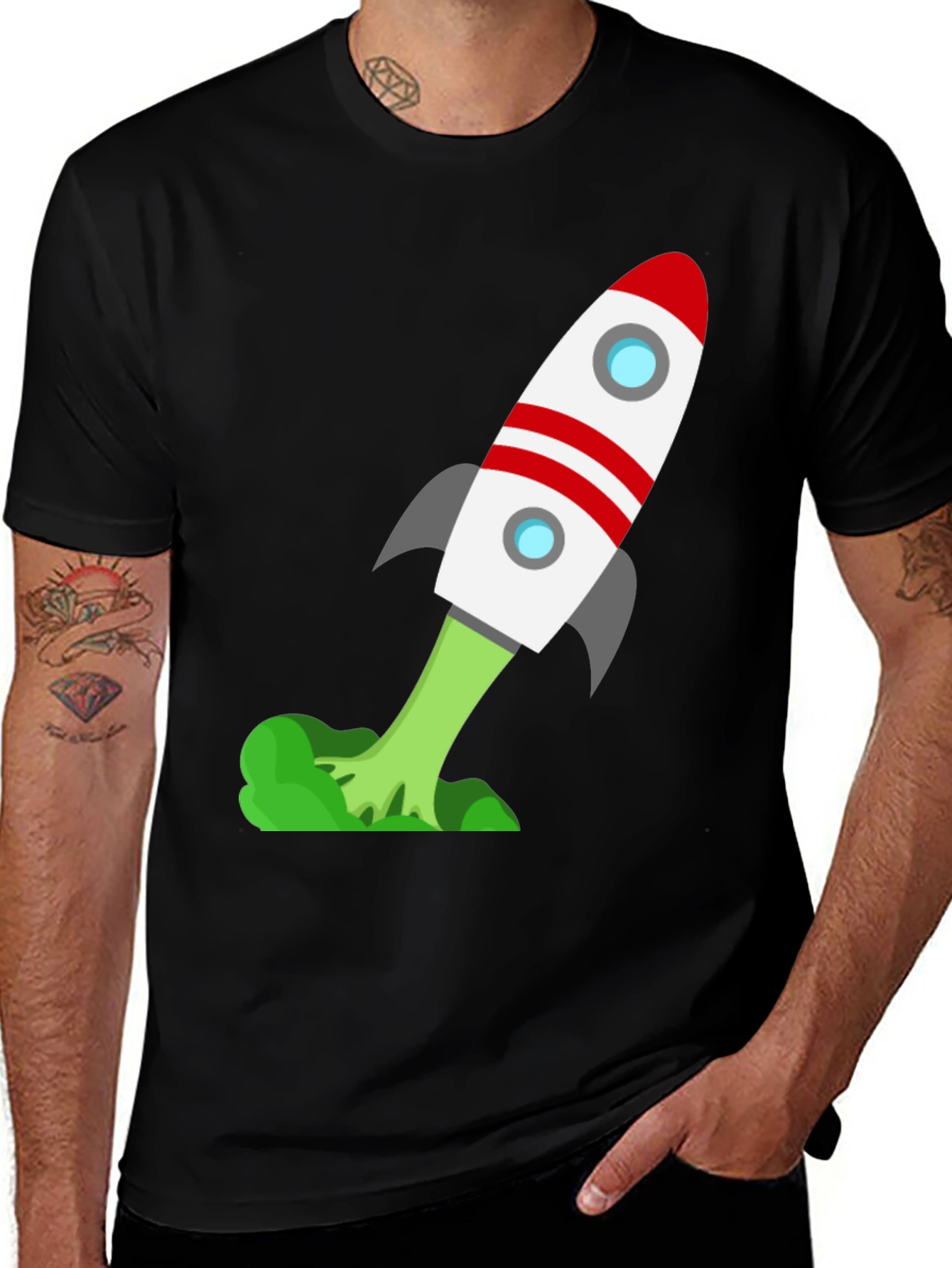 Variant 6 of Rocket T-Shirt - Blast Off in Style!