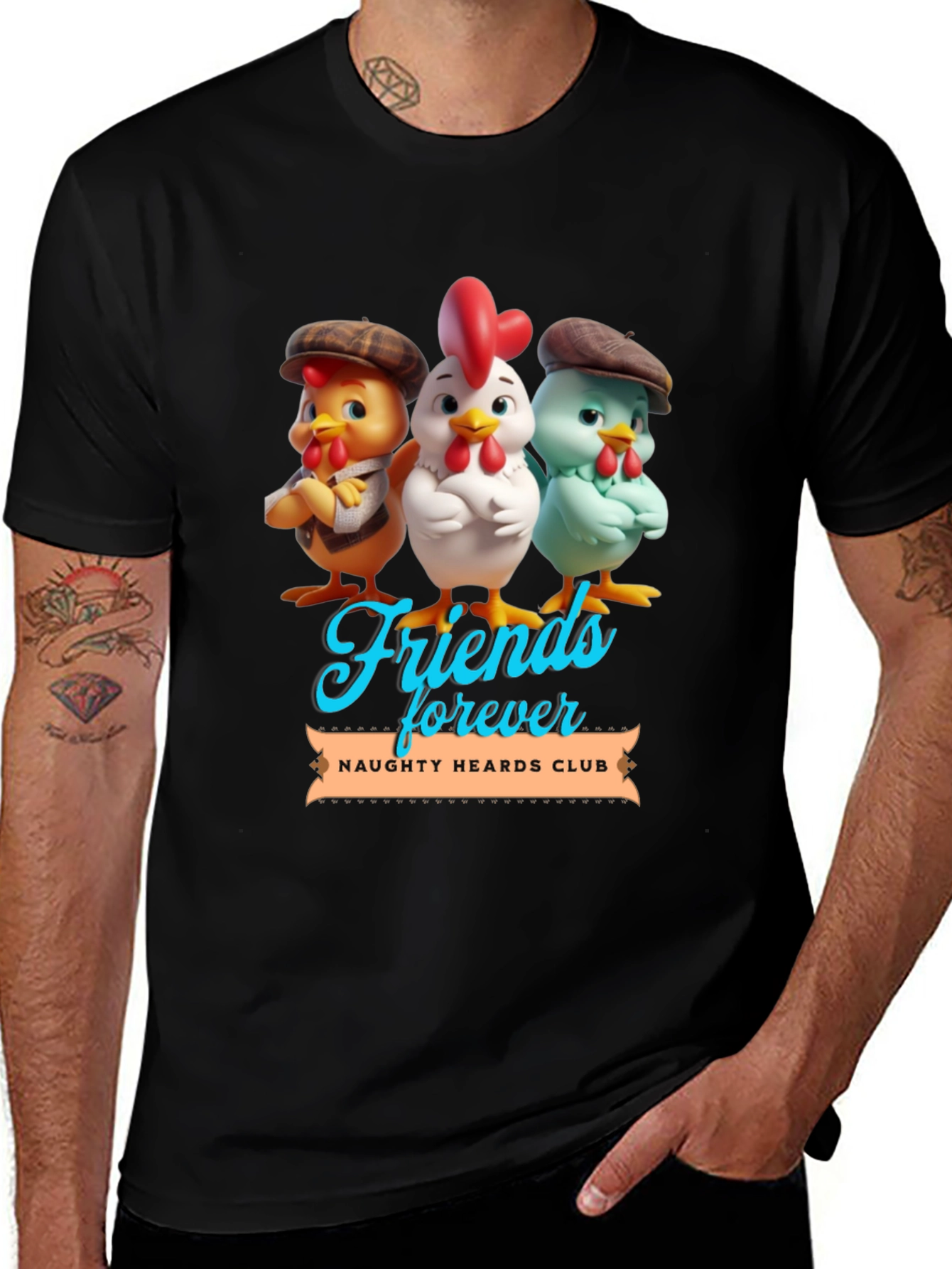Variant 28 of Friends Forever Novelty T-Shirt