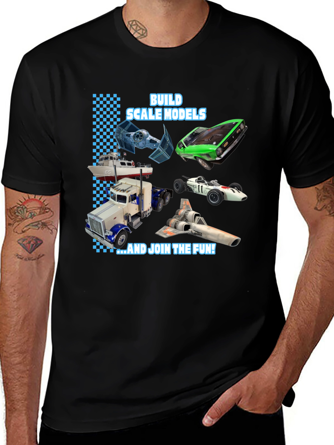Build Scale Models T-Shirt