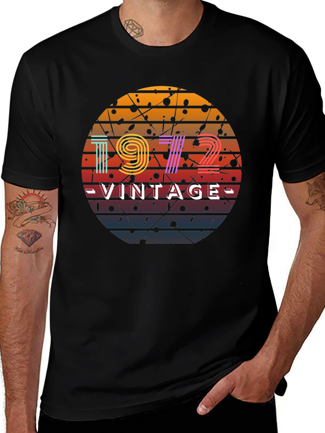 Variant 10 of Vintage 1972 Graphic T-Shirt