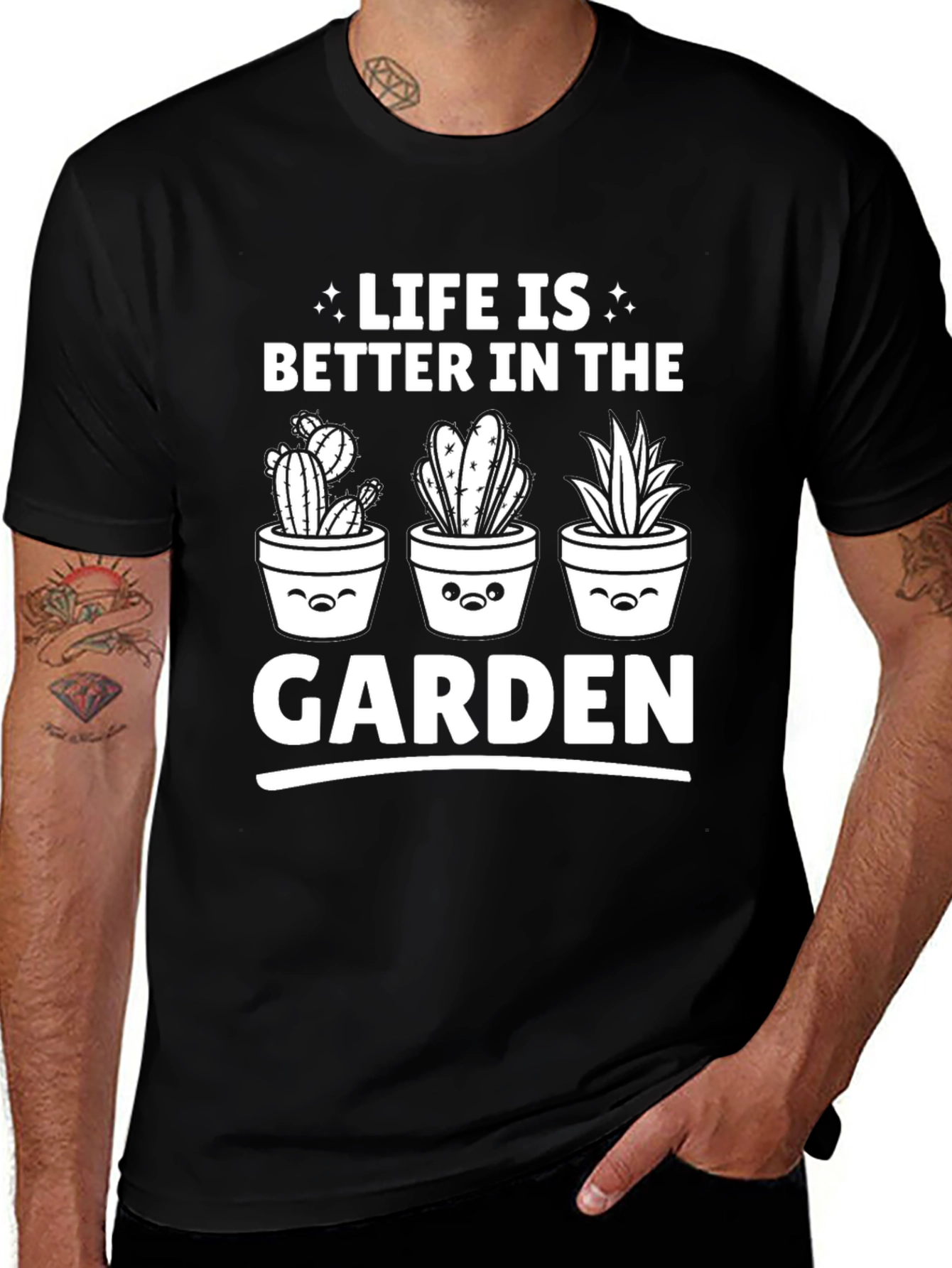 Variant 16 of Life Is Better In The Garden Graphic Tee