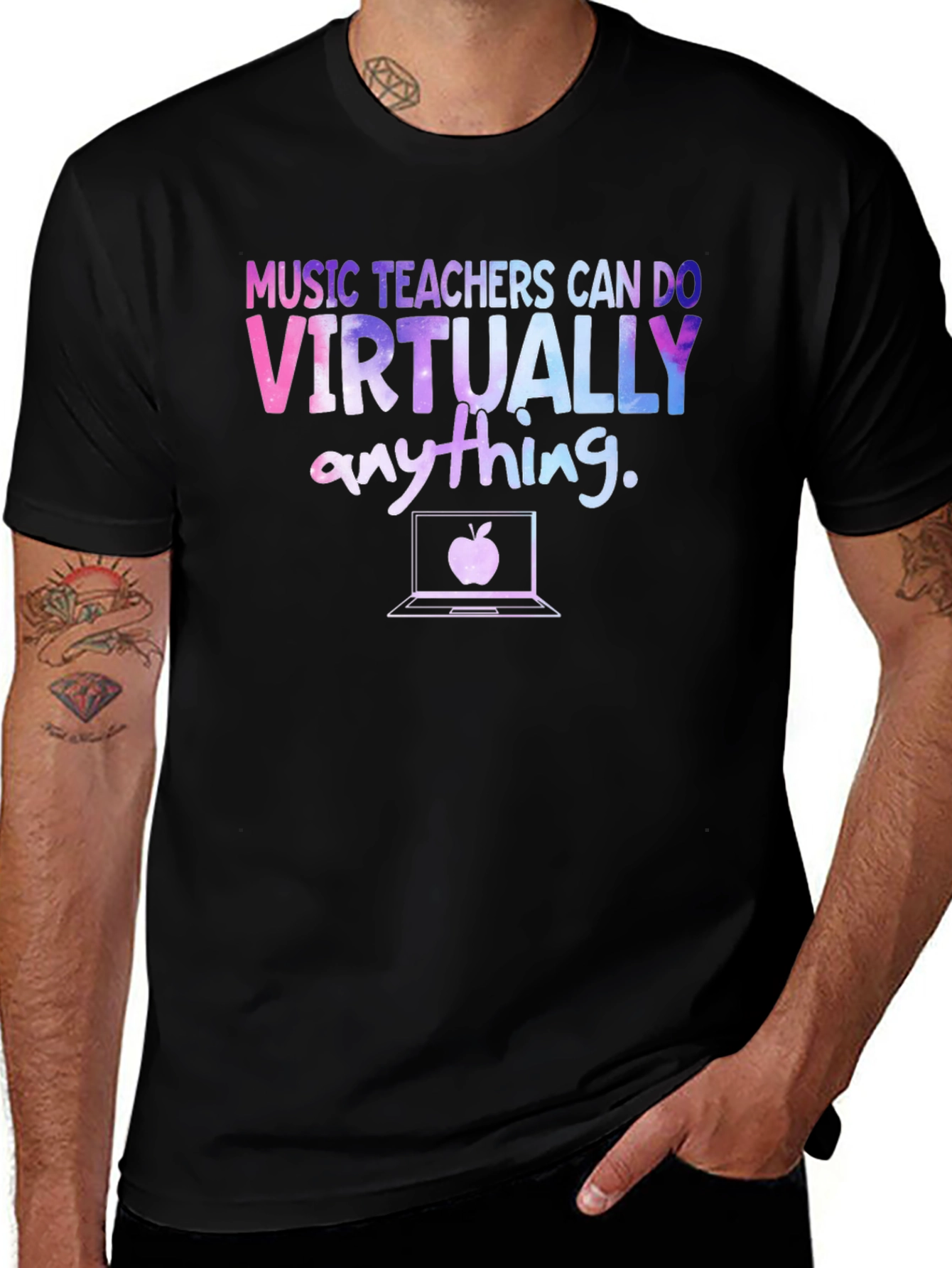Variant 9 of Music Teachers Can Do Virtually Anything T-Shirt