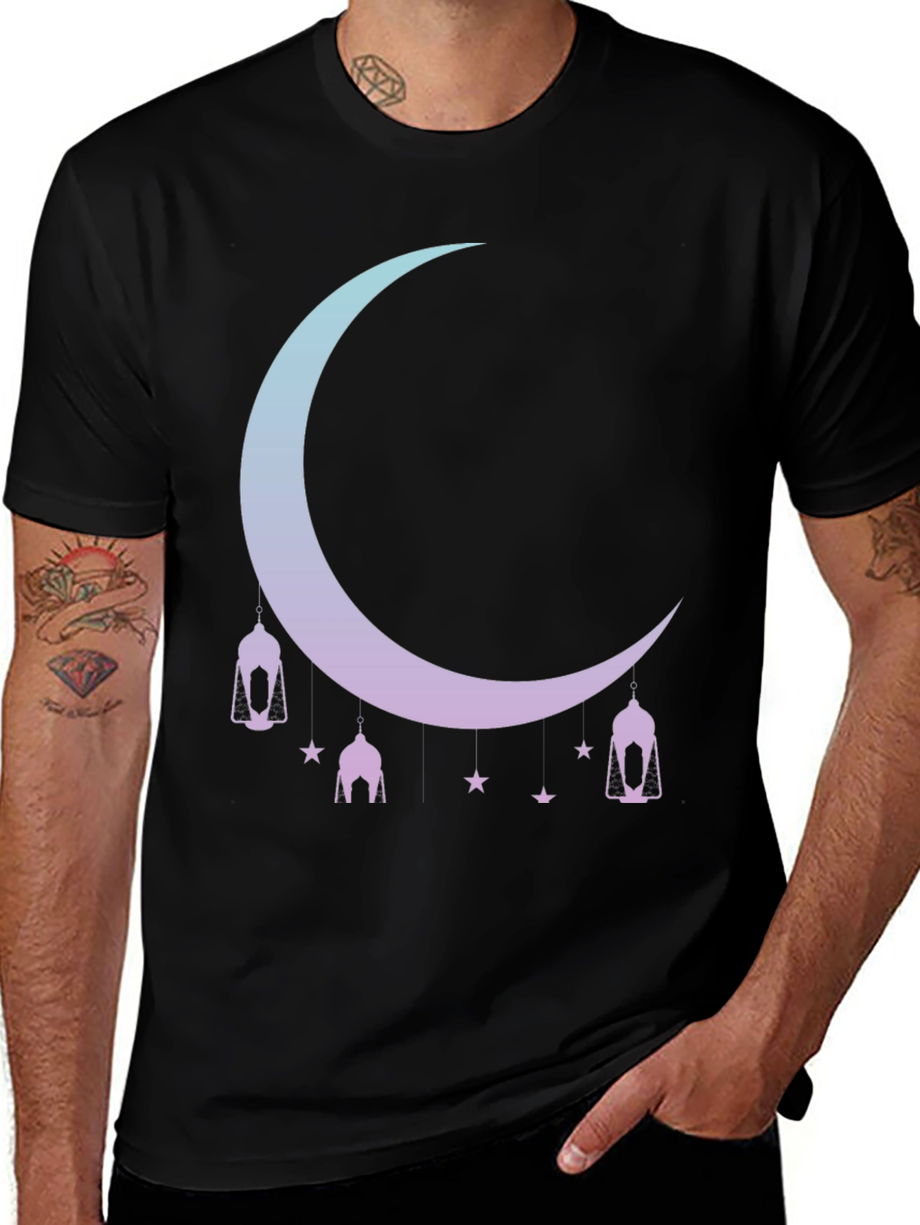Variant 25 of Ramadan Crescent Moon Graphic Tee