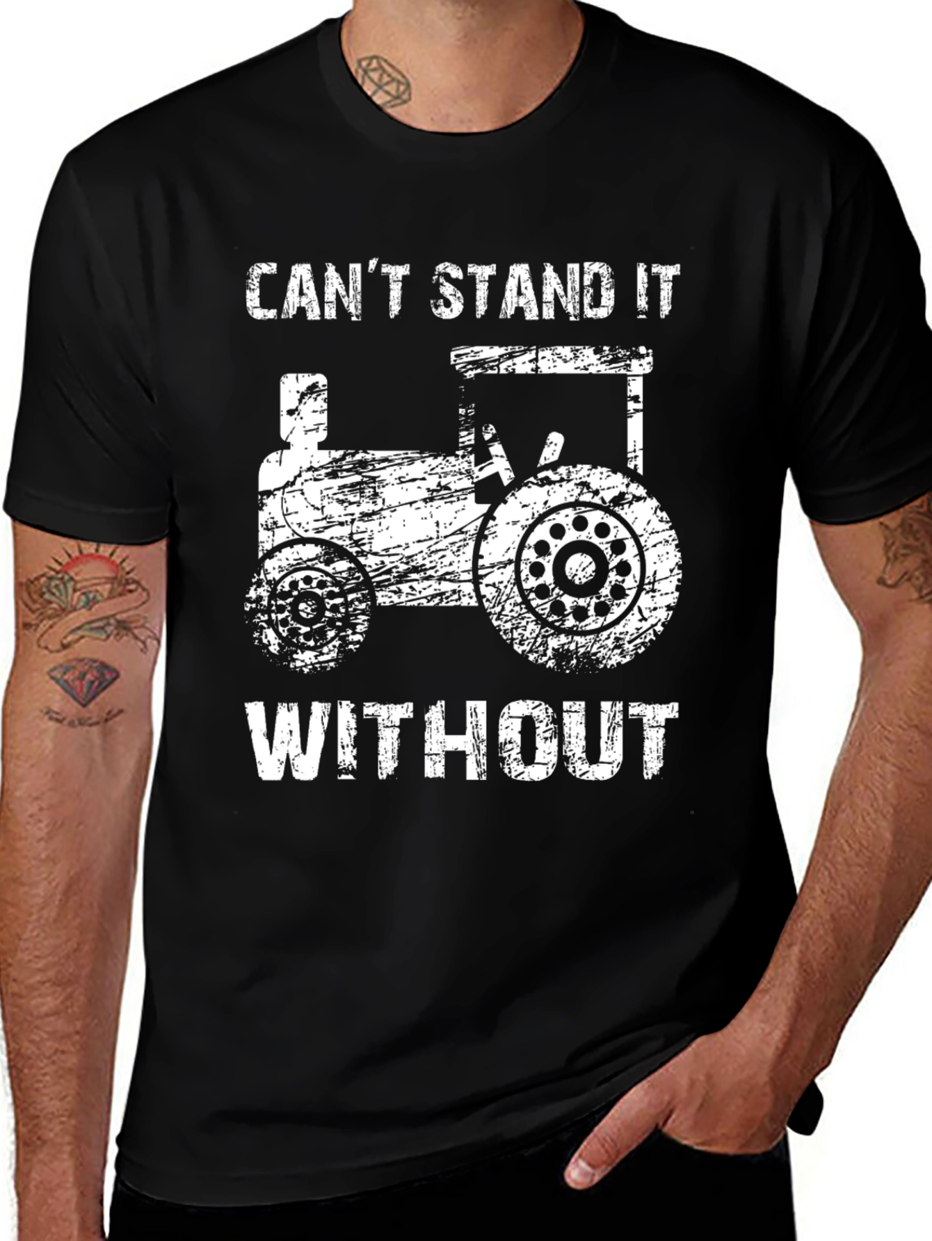 Can't Stand It Tractor Graphic Tee