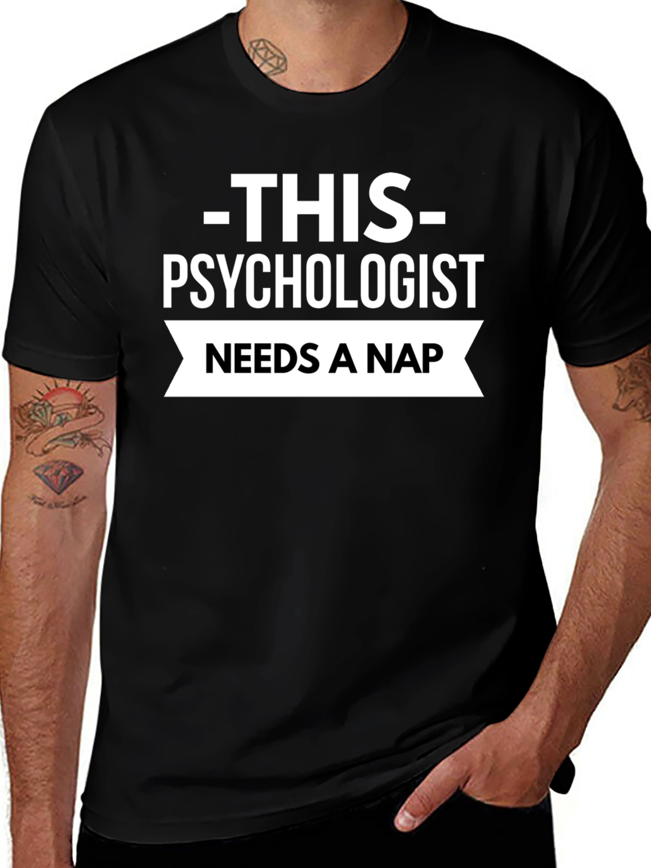 Variant 13 of Psychologist Needs a Nap Funny T-Shirt