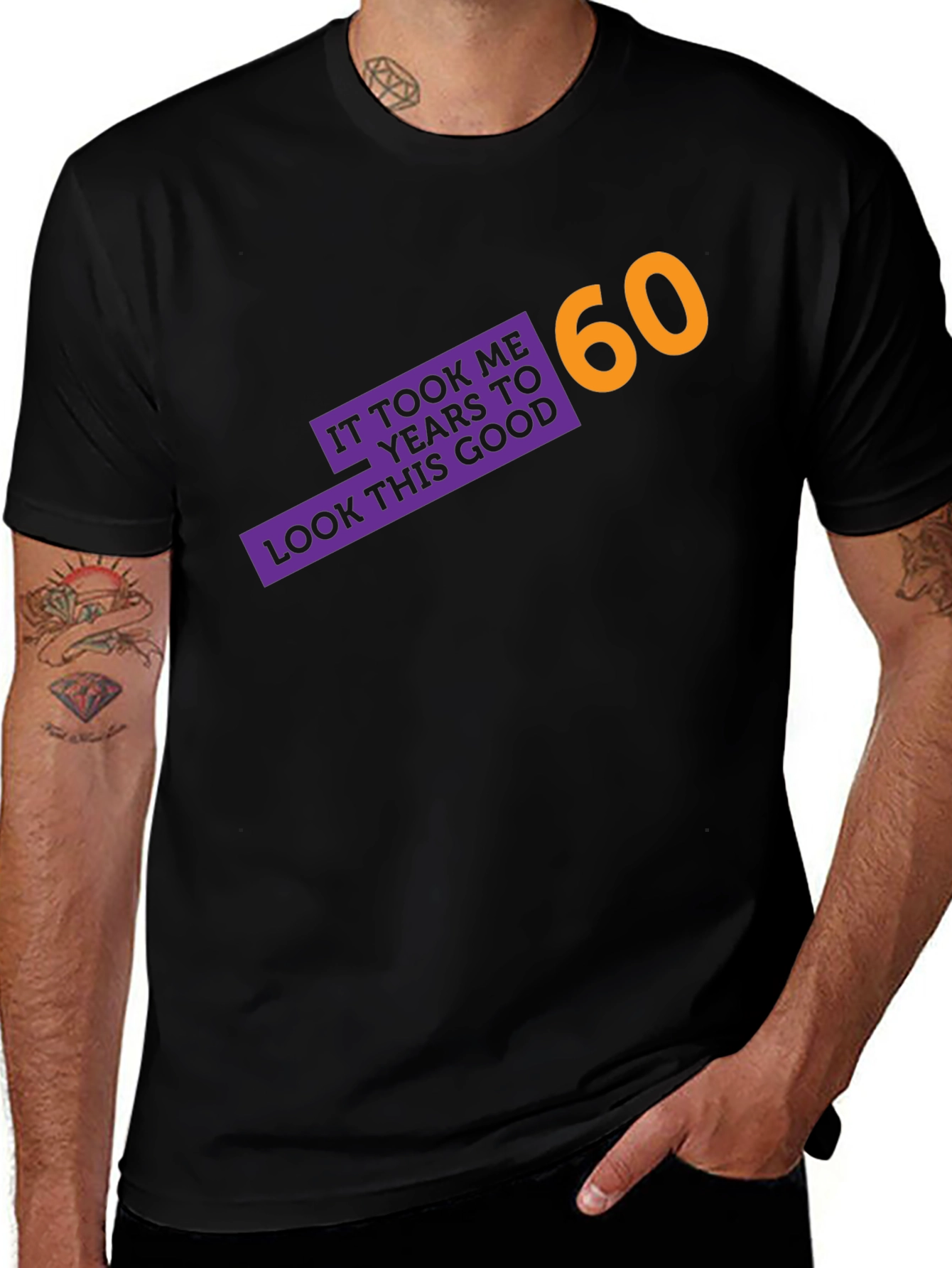 Variant 9 of Funny 60th Birthday T-Shirt - It Took Me 60 Years