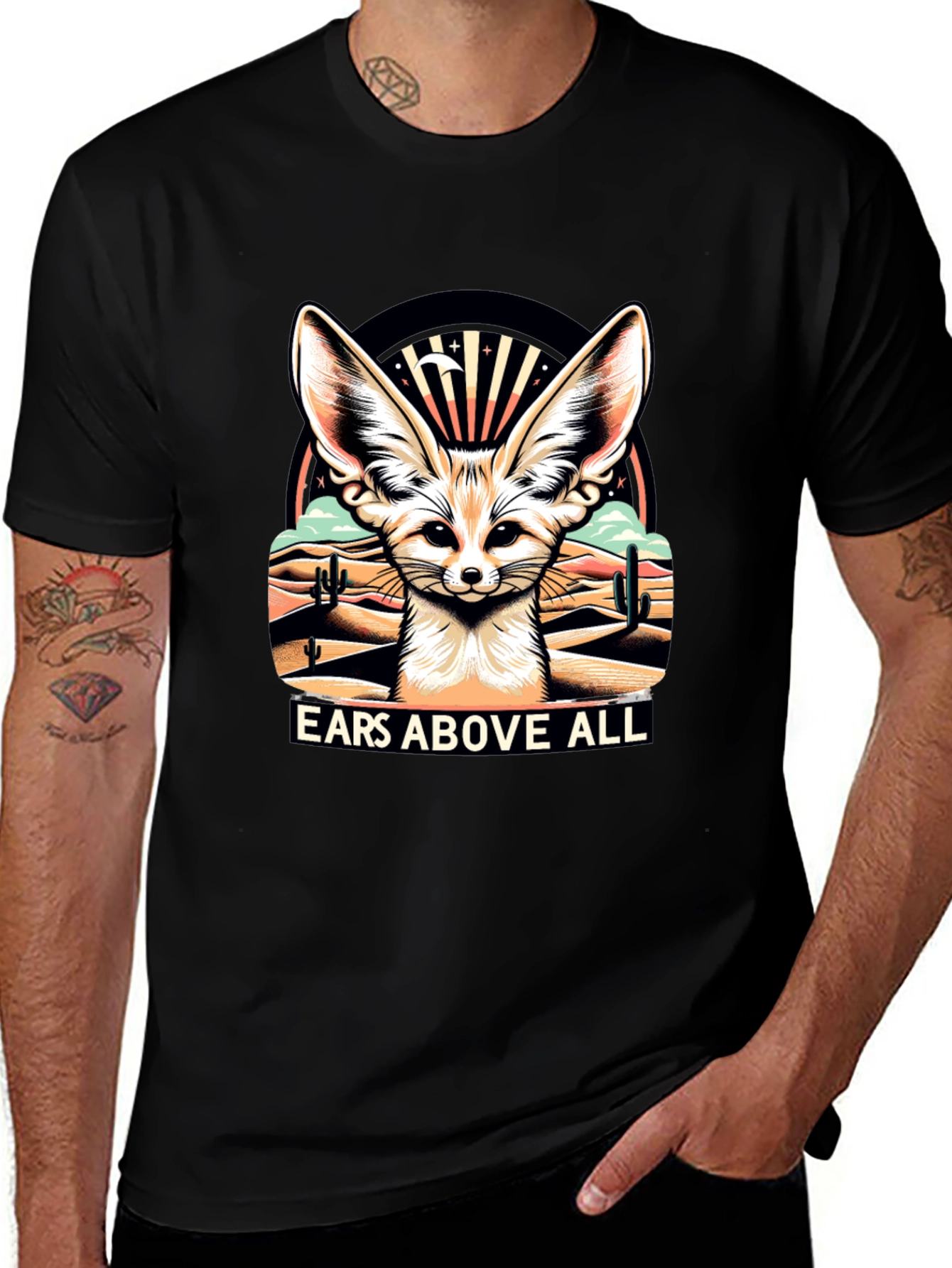 Ears Above All - Fennec Fox T-Shirt
