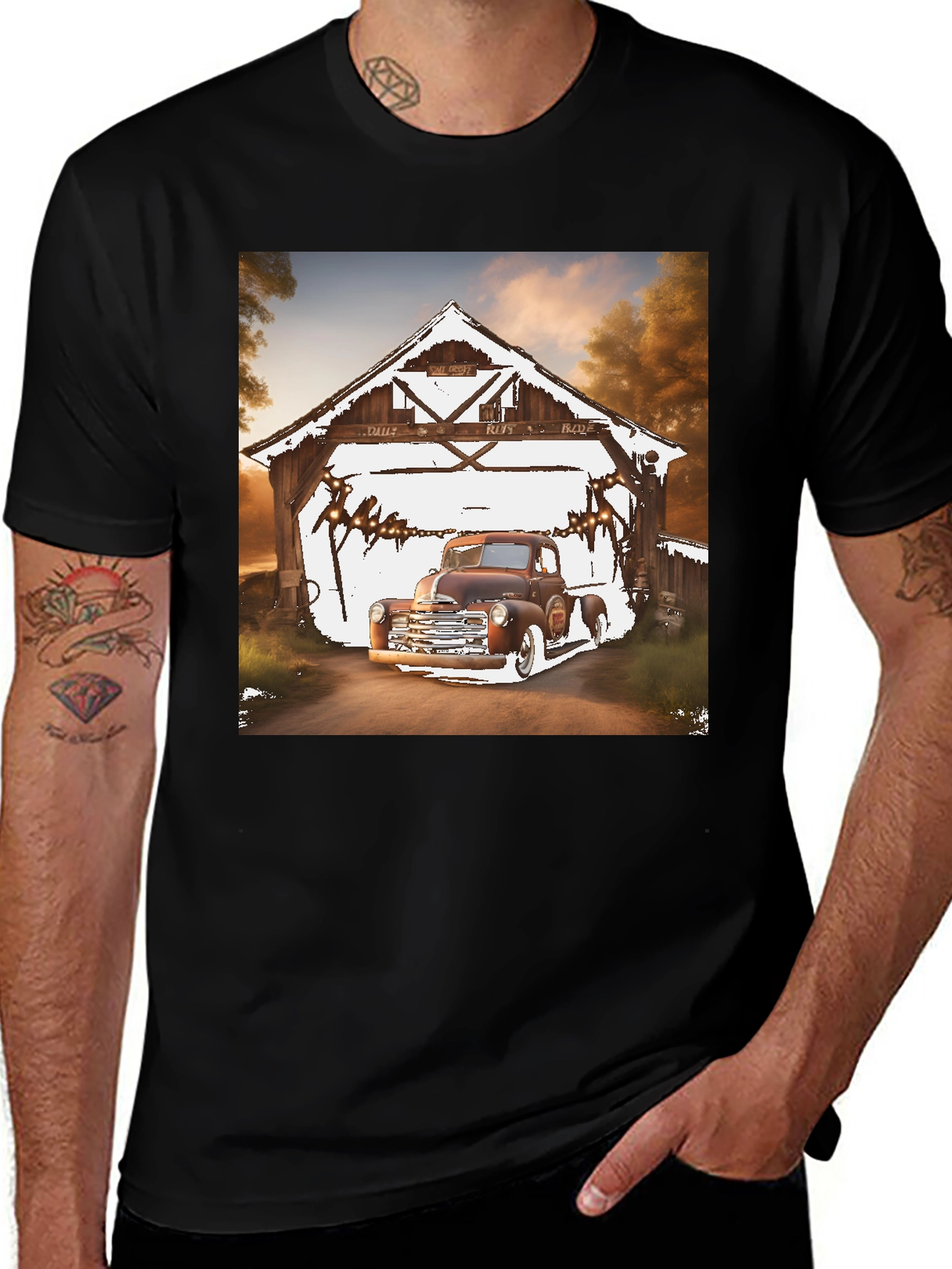 Variant 4 of Vintage Truck T-Shirt