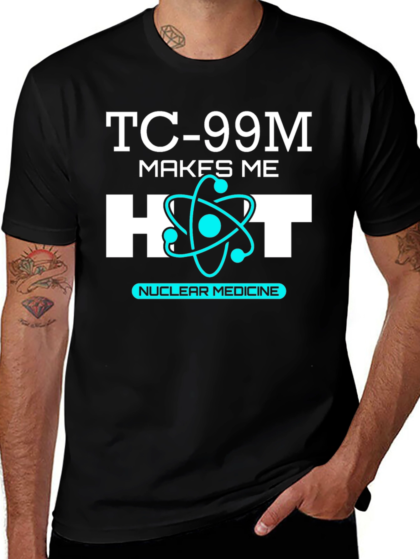 Variant 25 of TC-99M Nuclear Medicine Funny T-Shirt