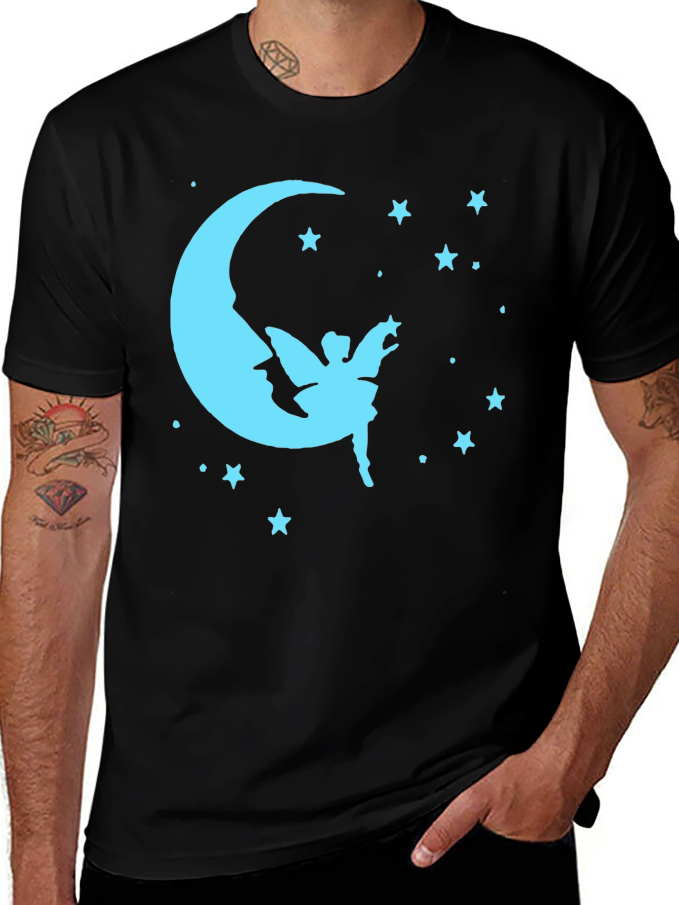 Variant 8 of Moon Fairy Graphic T-Shirt - Unisex