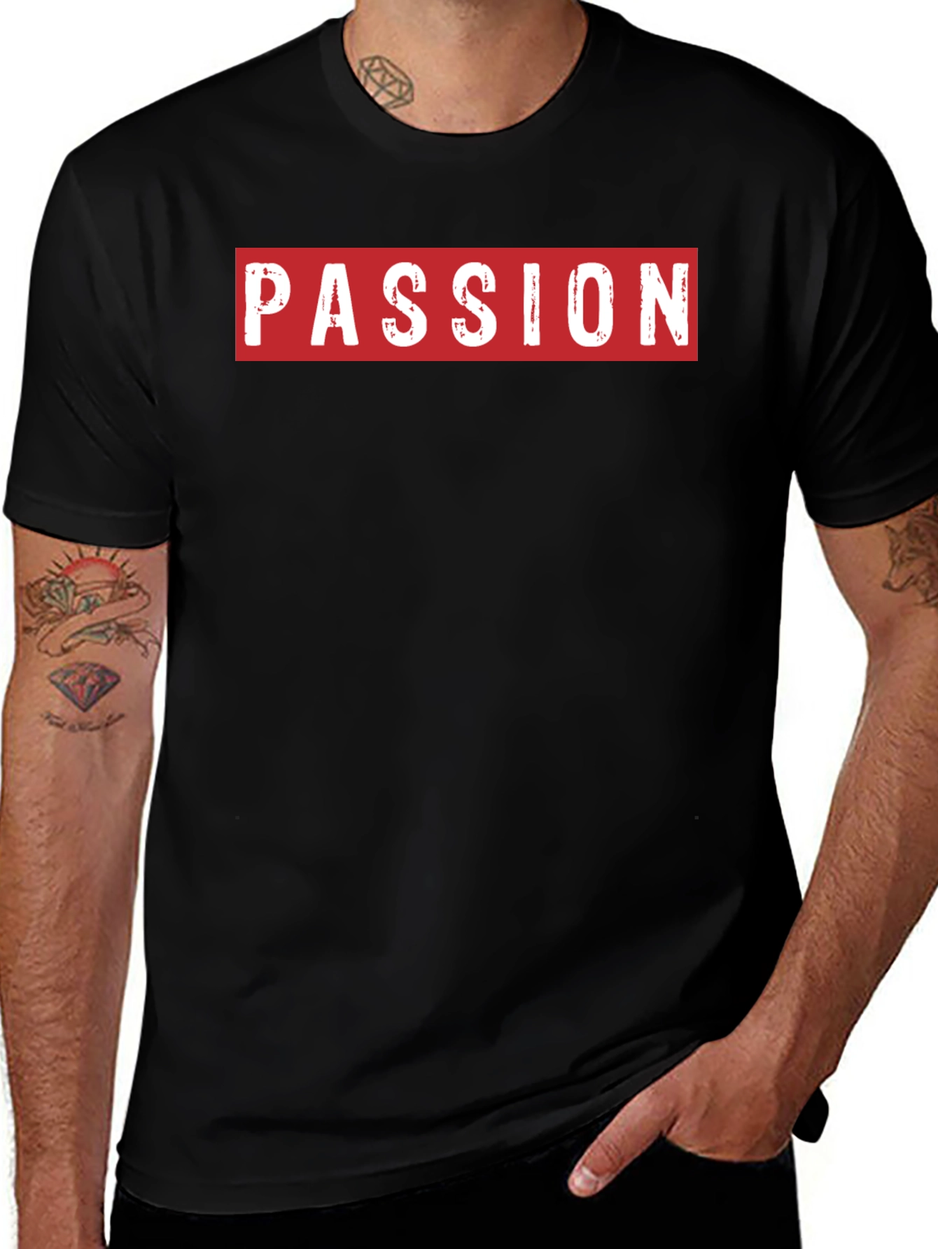 Variant 23 of Passion Graphic Tee - Bold Statement Shirt