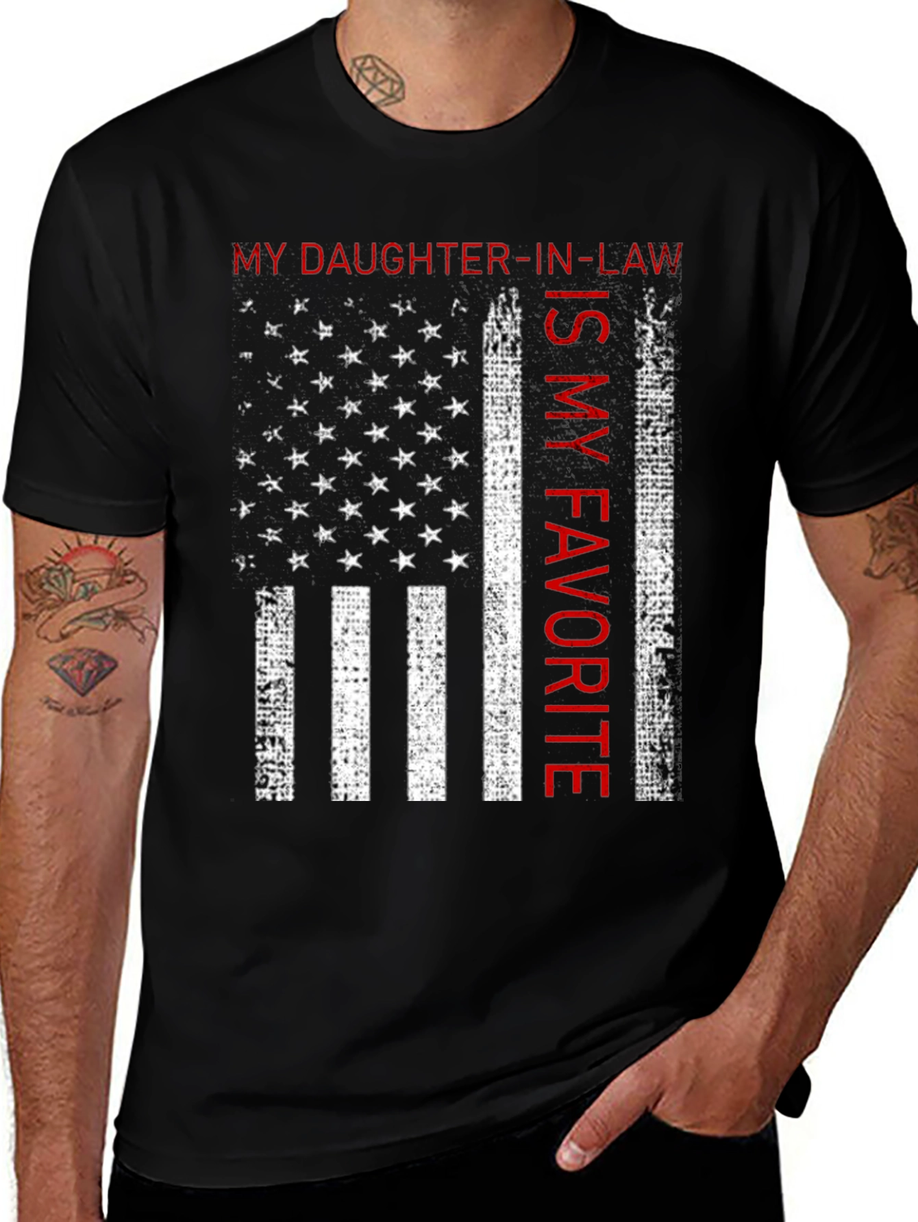 Variant 6 of My Daughter-in-law is My Favorite Flag T-Shirt