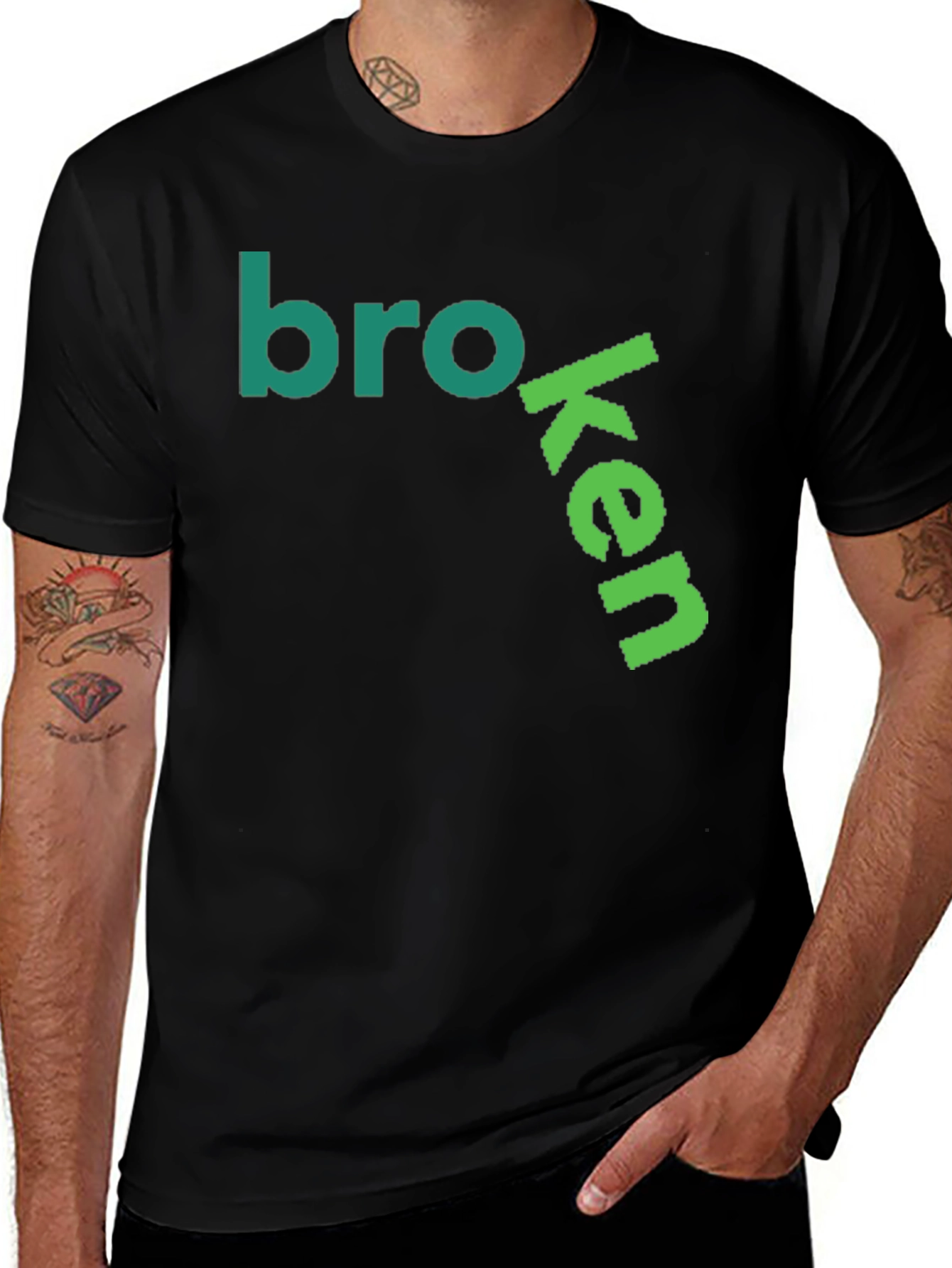 Variant 24 of Broken Bro T-Shirt