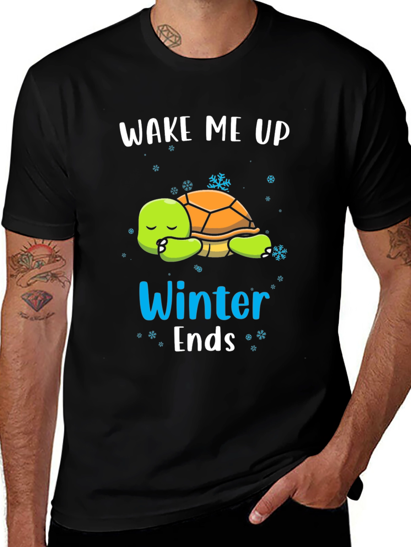 Variant 27 of Wake Me Up When Winter Ends T-Shirt
