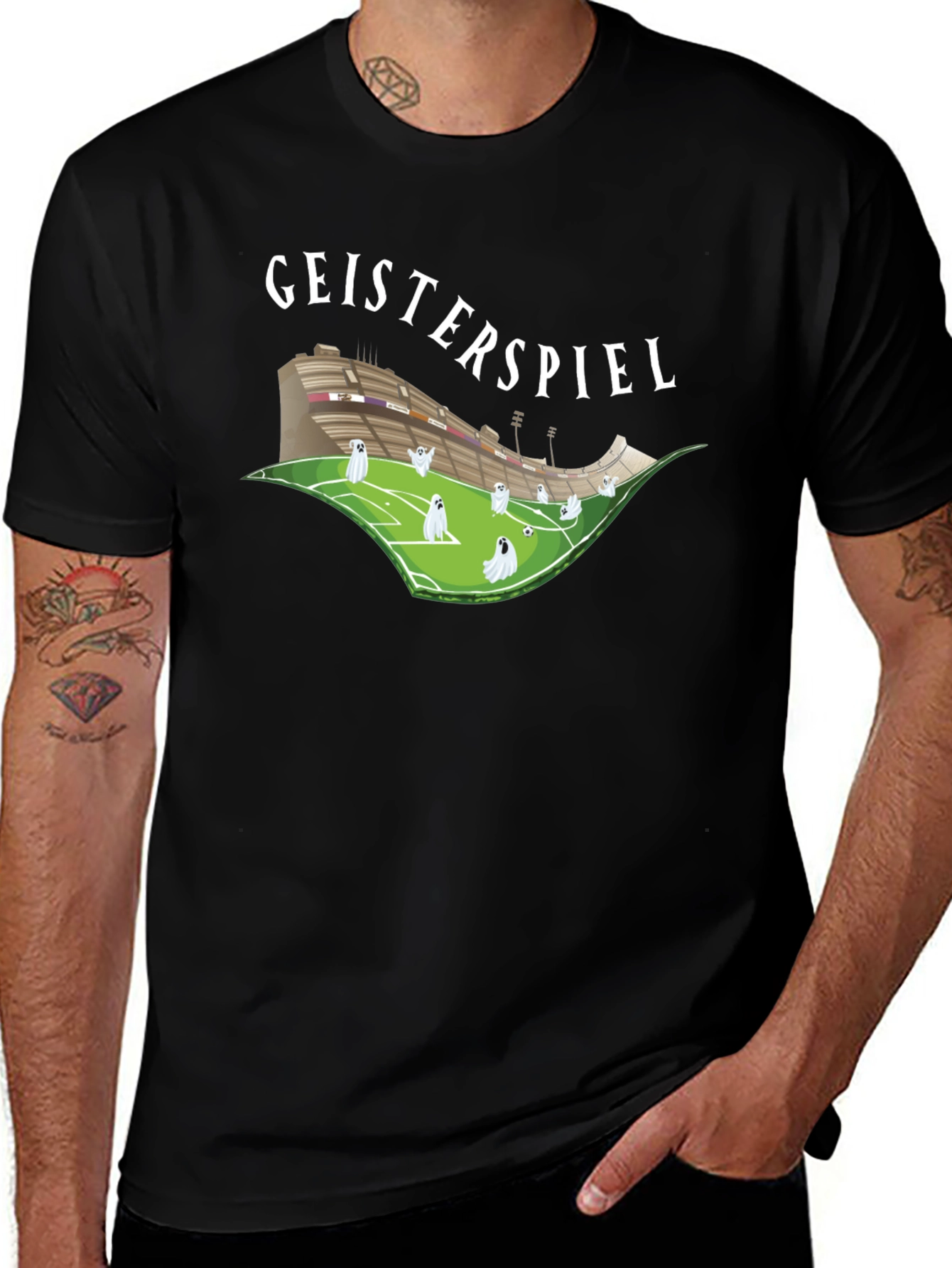 Variant 18 of Geisterspiel Graphic T-Shirt