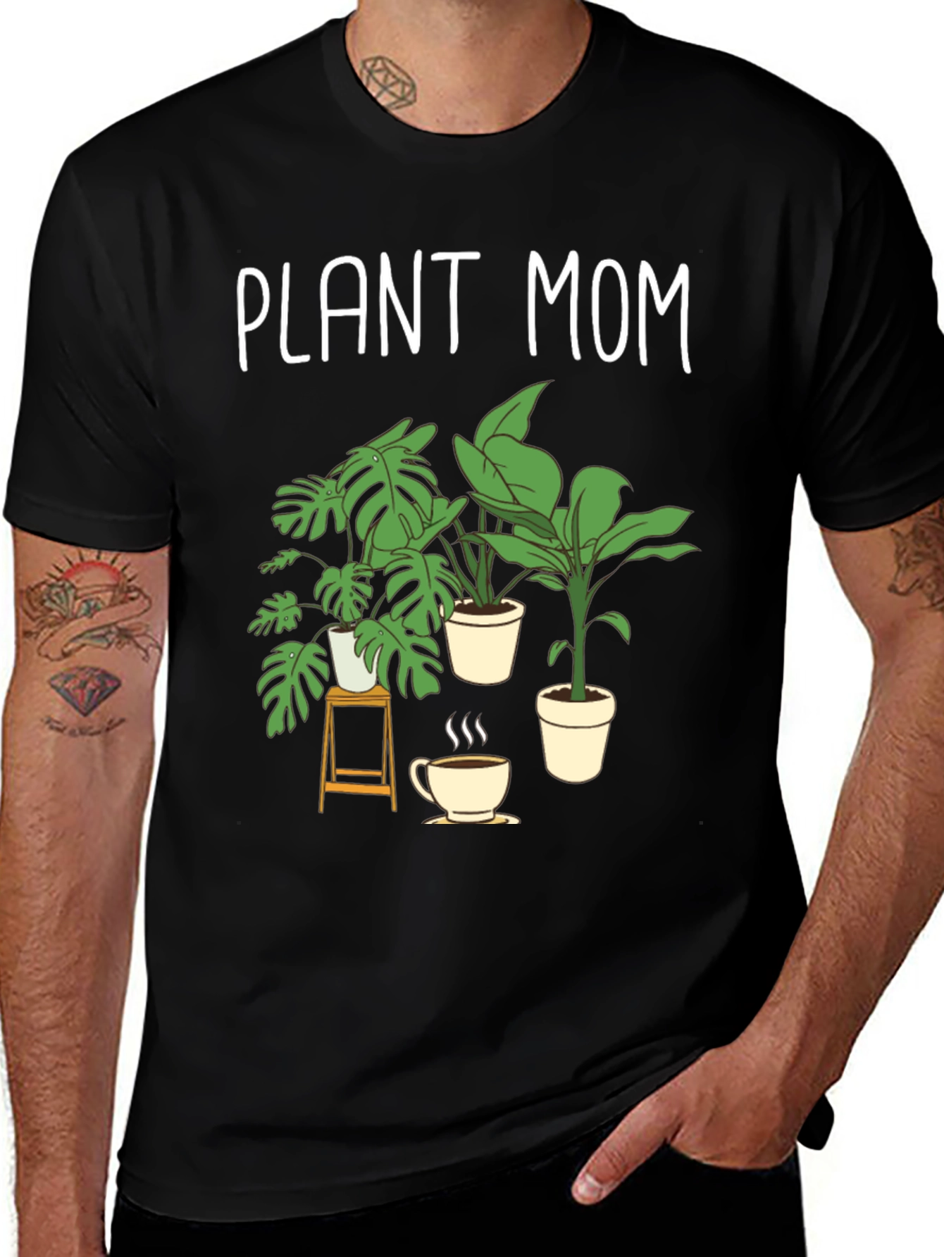 Variant 13 of Plant Mom Graphic T-Shirt