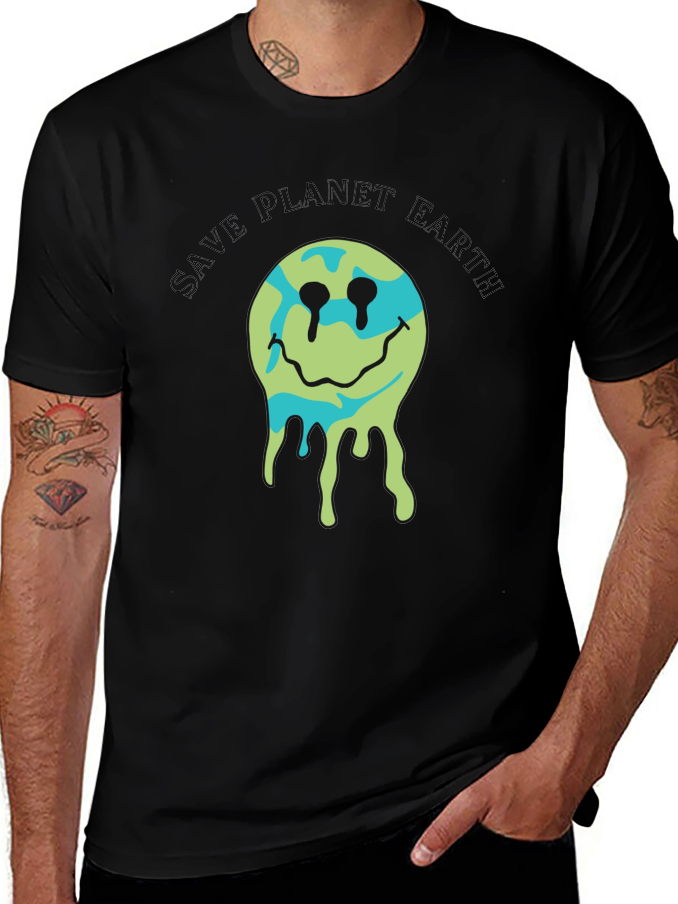 Variant 15 of Save Planet Earth Graphic T-Shirt